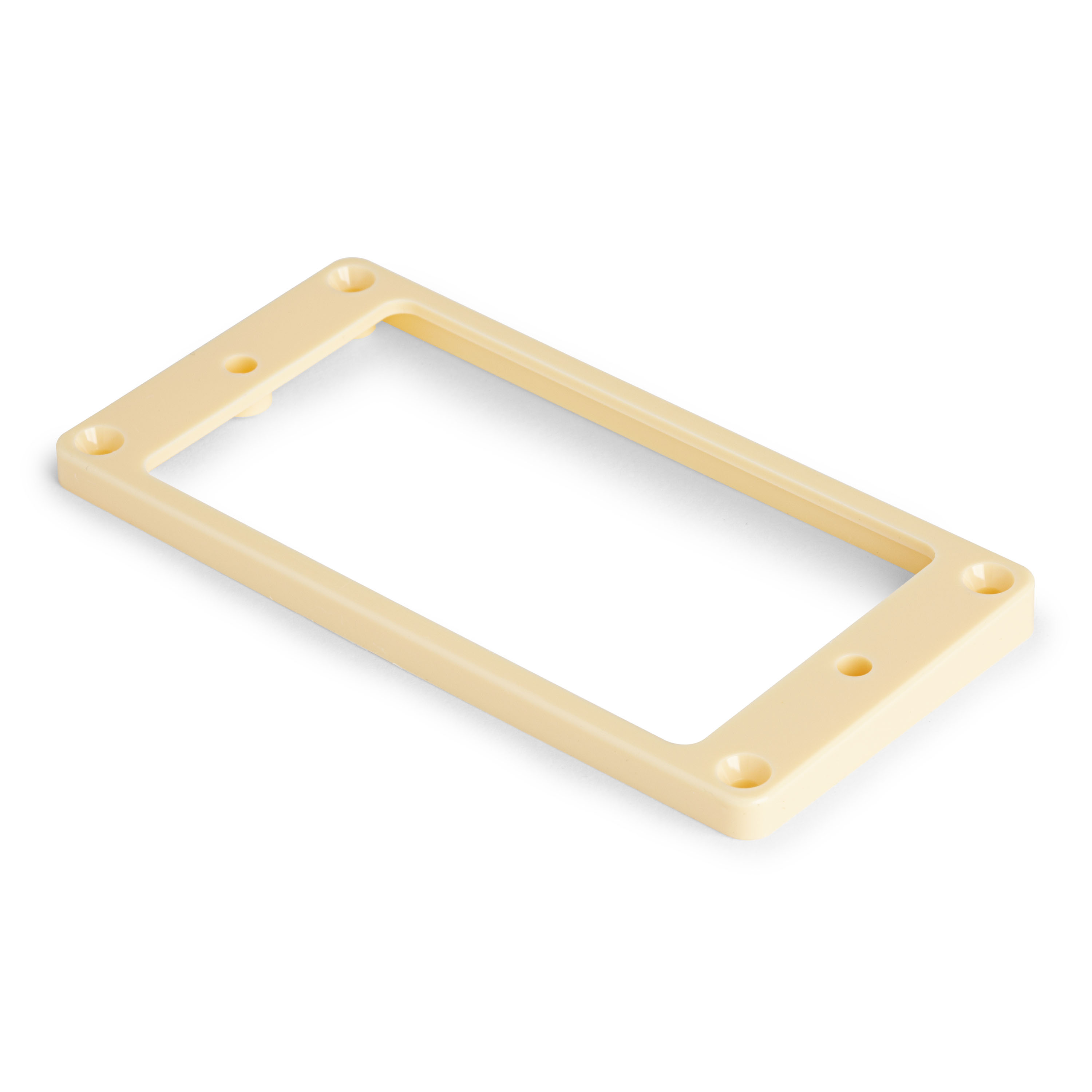 Plastic Mounting Rings For Humbucking Pickups, Low, cream