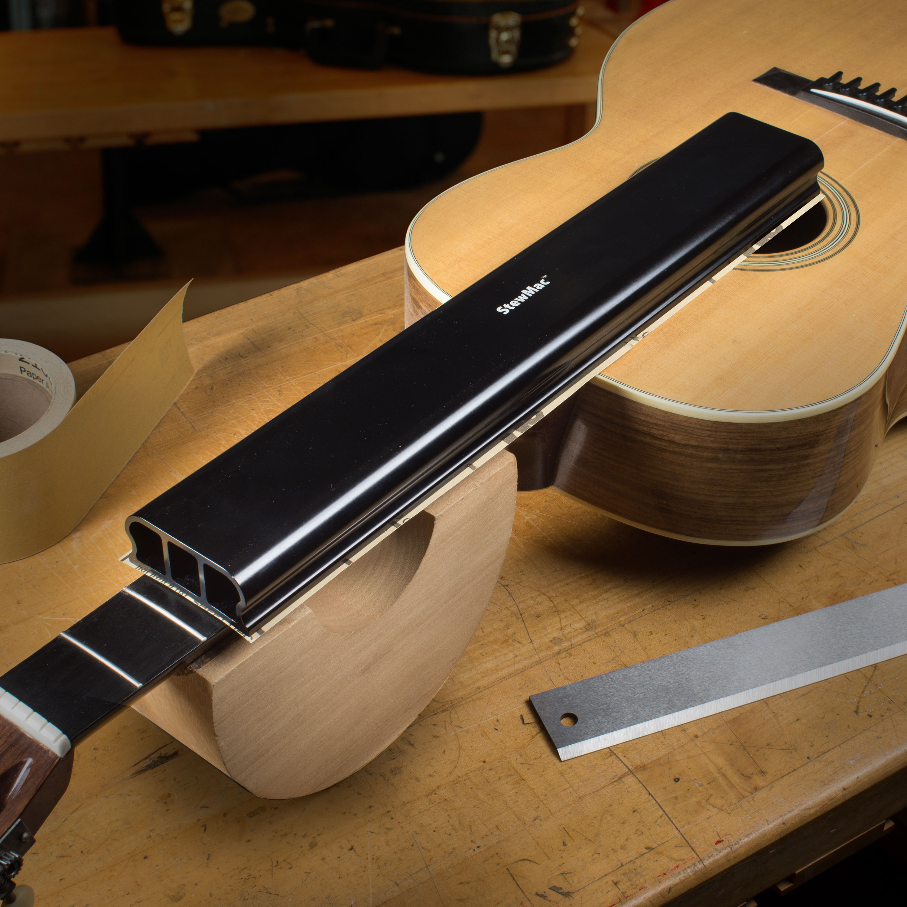 Aluminum Radius-sanding Beam, 18" Long