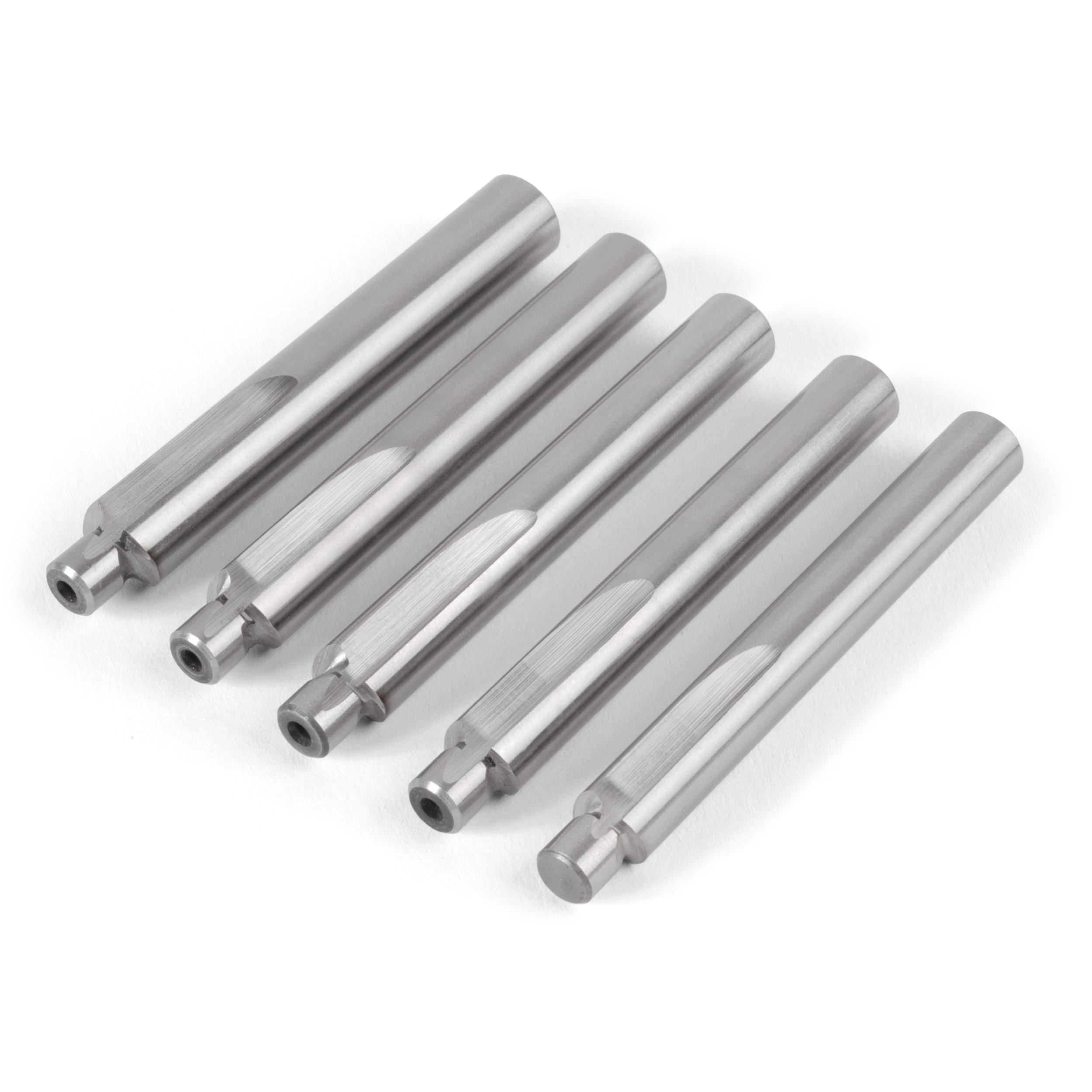 Peghead Bushing Reamers, Set of 5