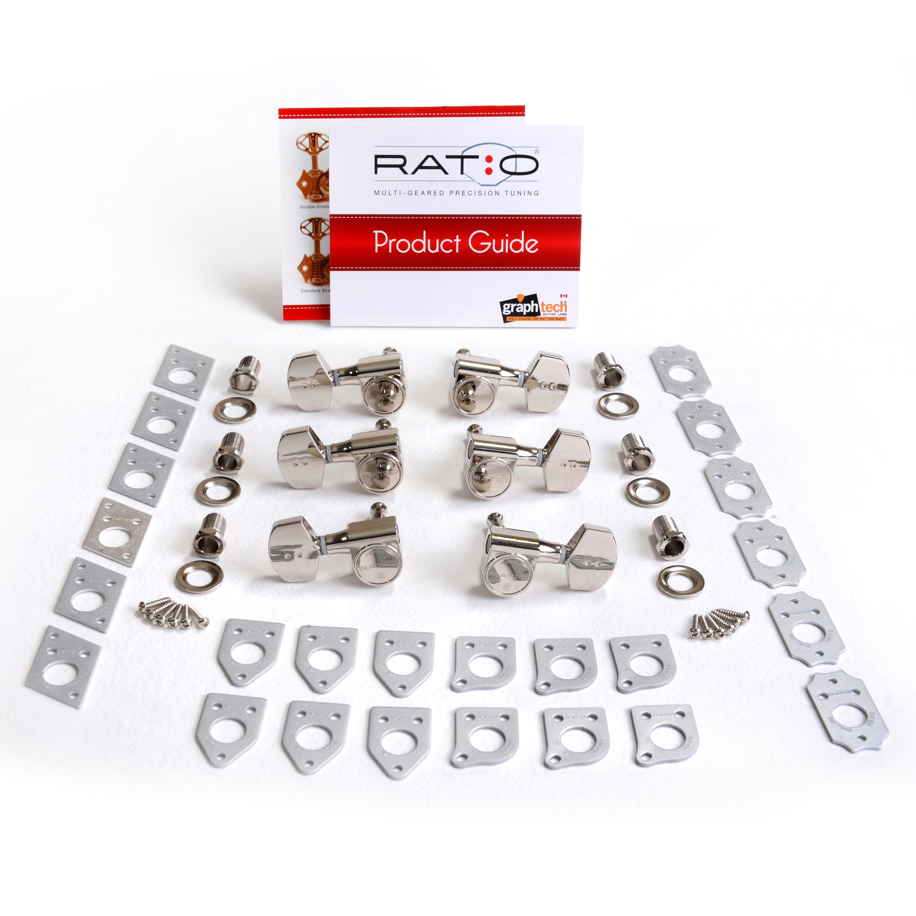 Graph Tech Ratio Acoustic 3+3 Tuned Machine Heads