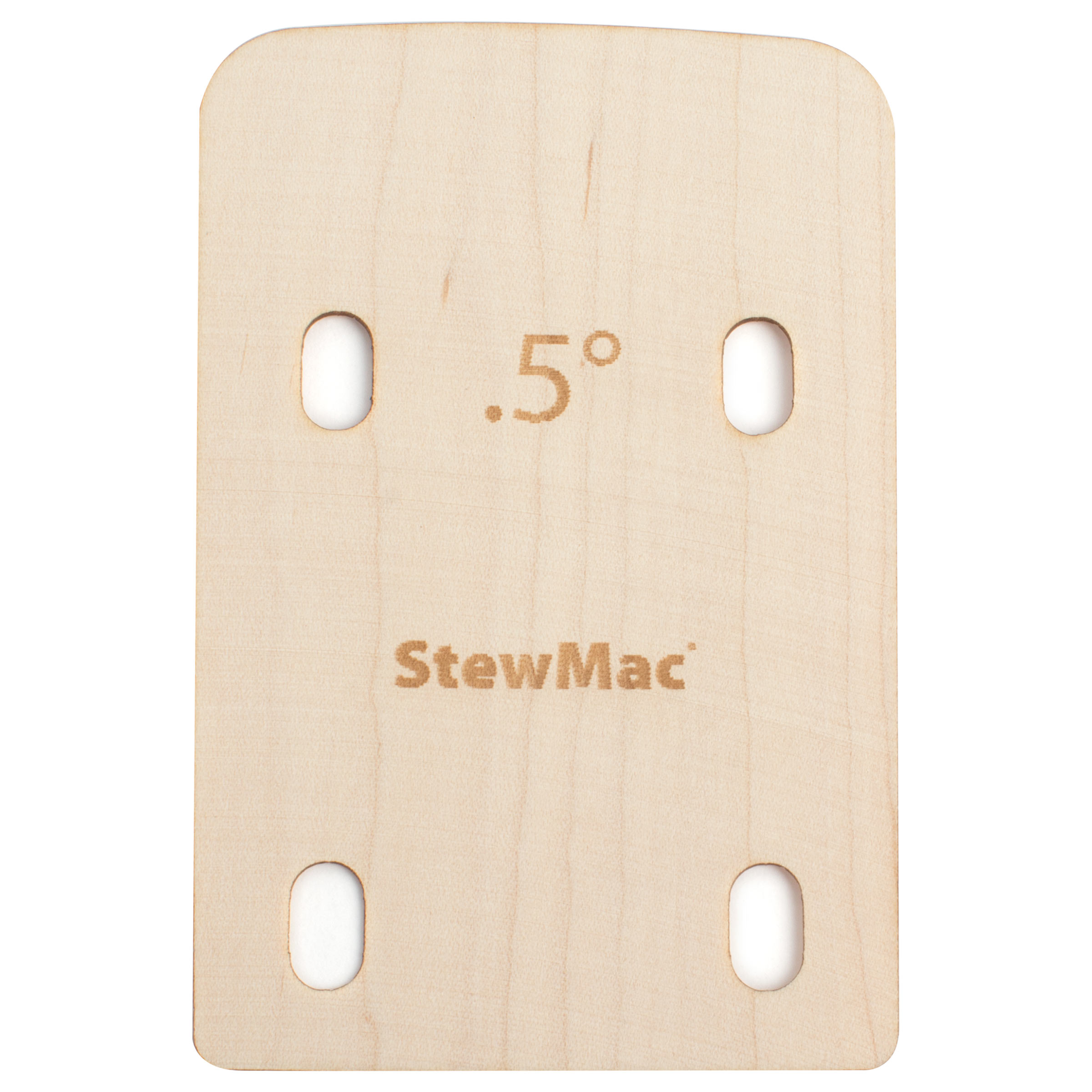 StewMac Neck Shims for Bass, Shaped, 0.50 degree