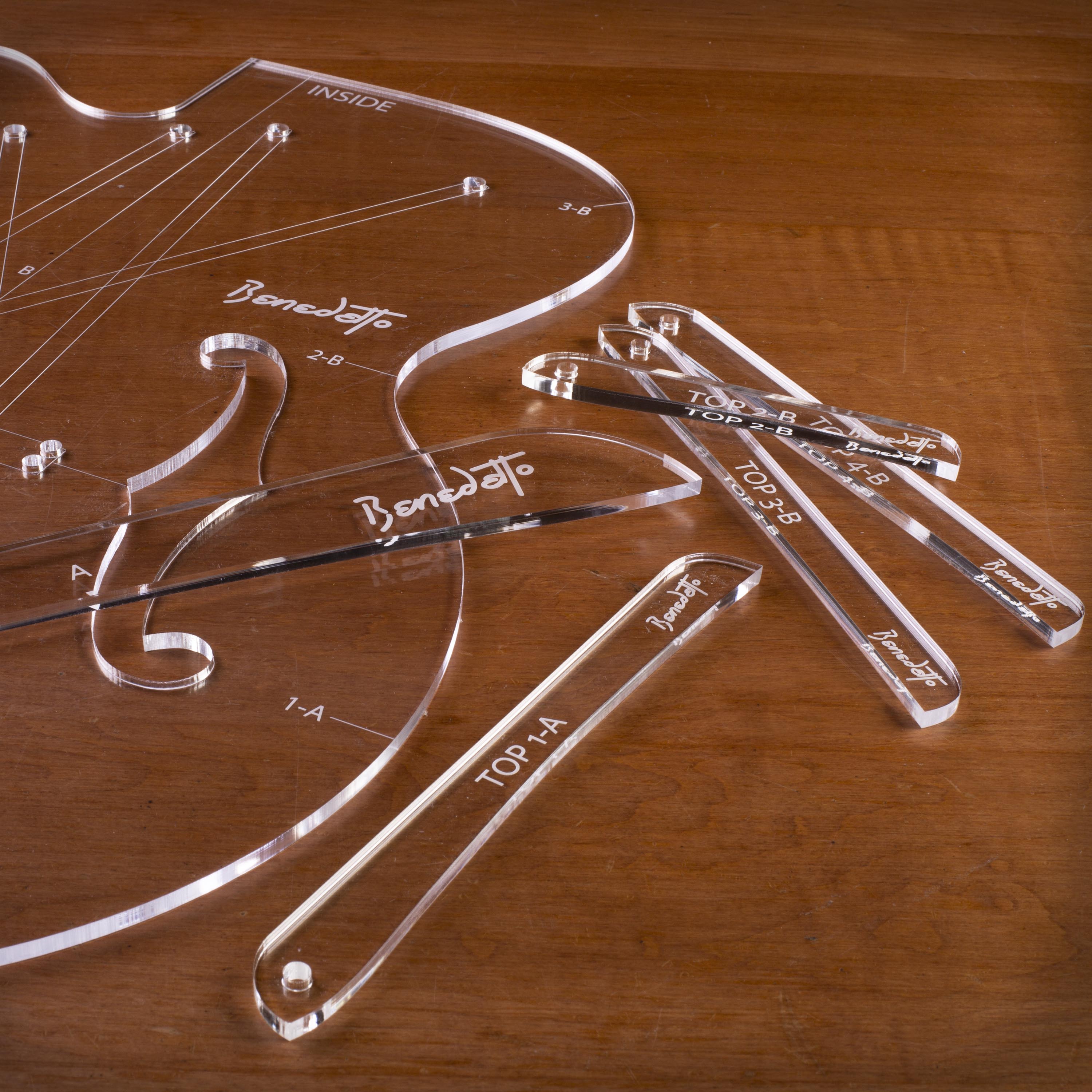 Benedetto Archtop Guitar Templates