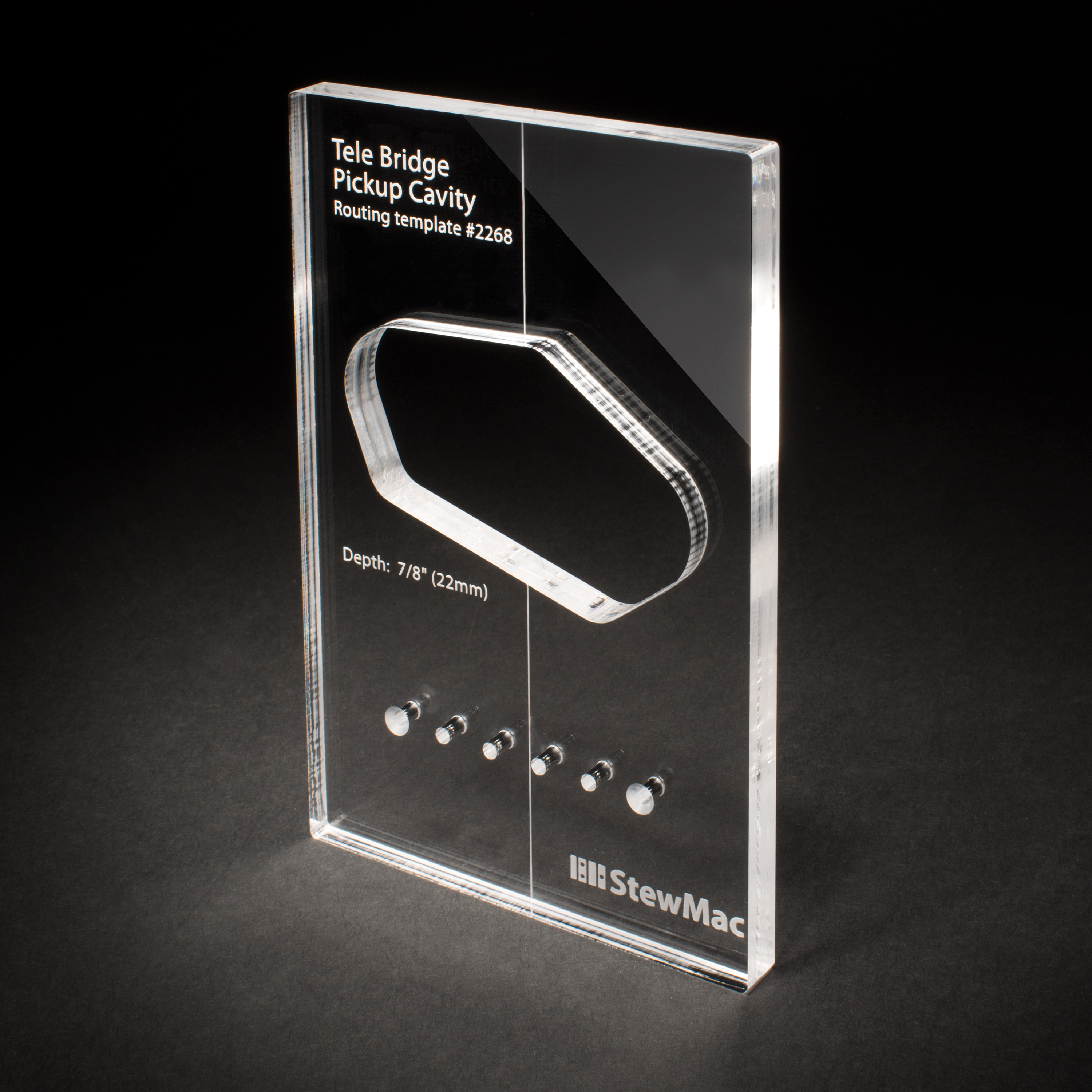 Pickup Routing Templates for Tele Guitar