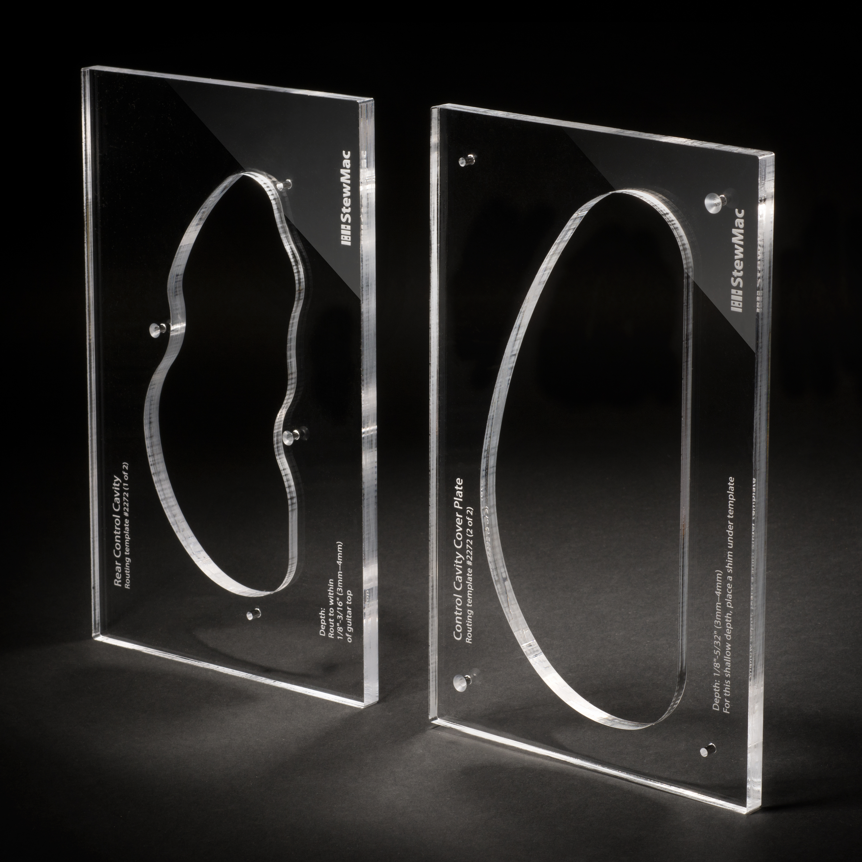 Control Cavity Routing Templates