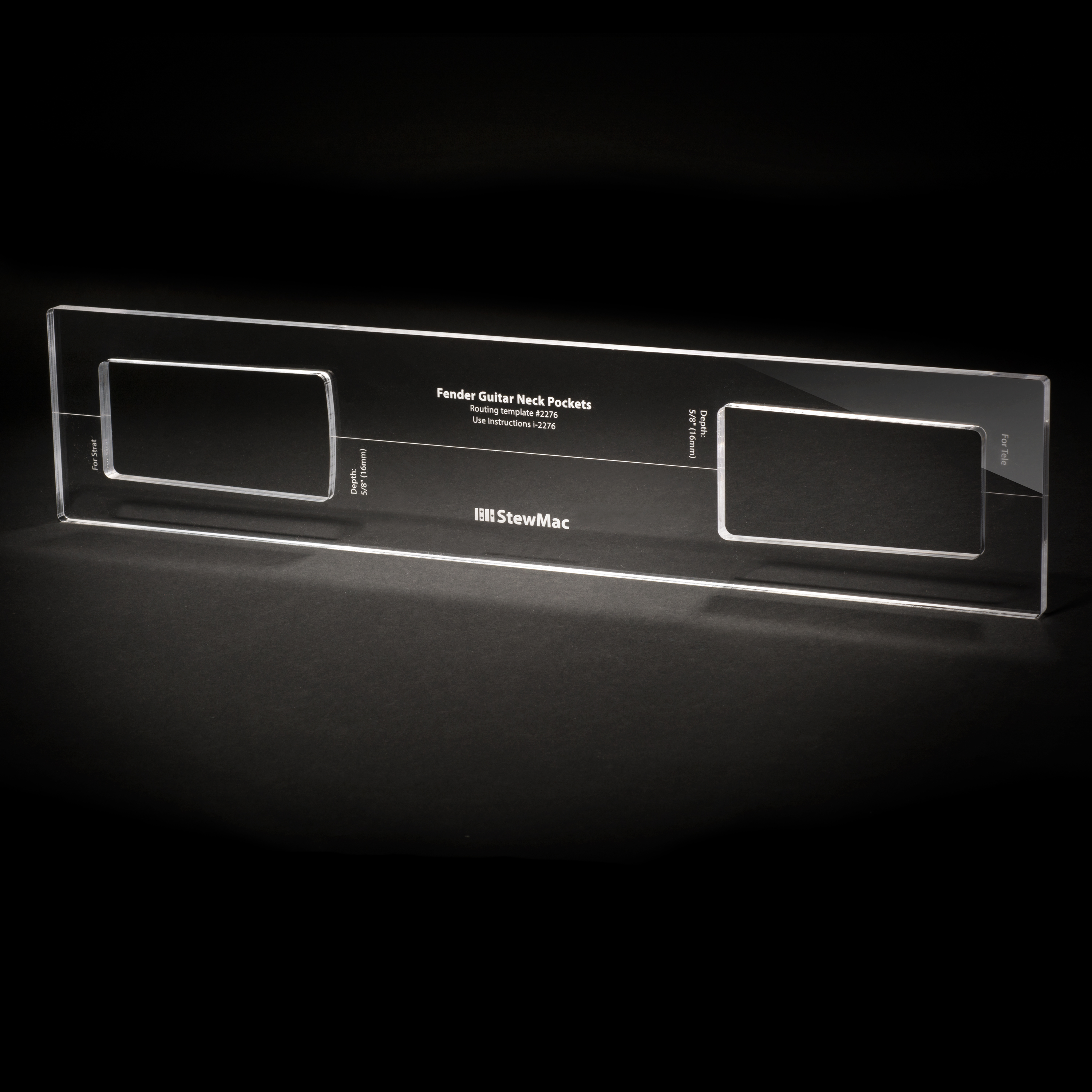 Neck Pocket Routing Template for Fender