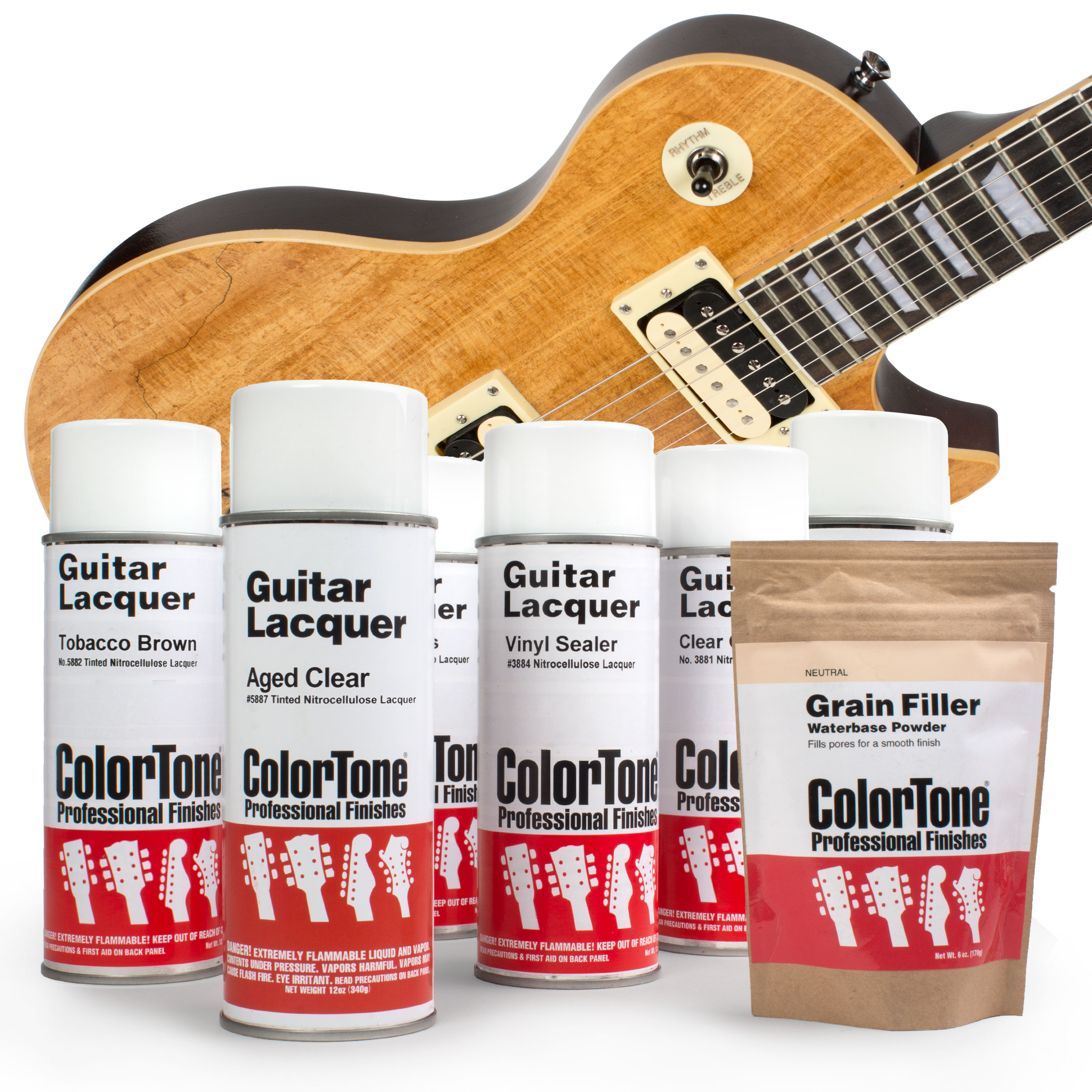 ColorTone Aerosol Finishing Set for Dark Back