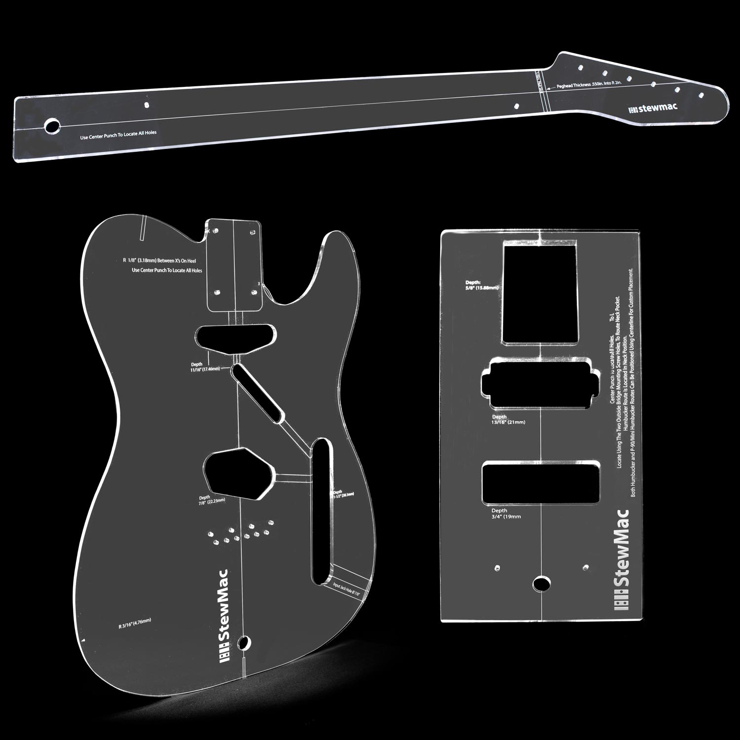 Routing Template for Vintage Tele