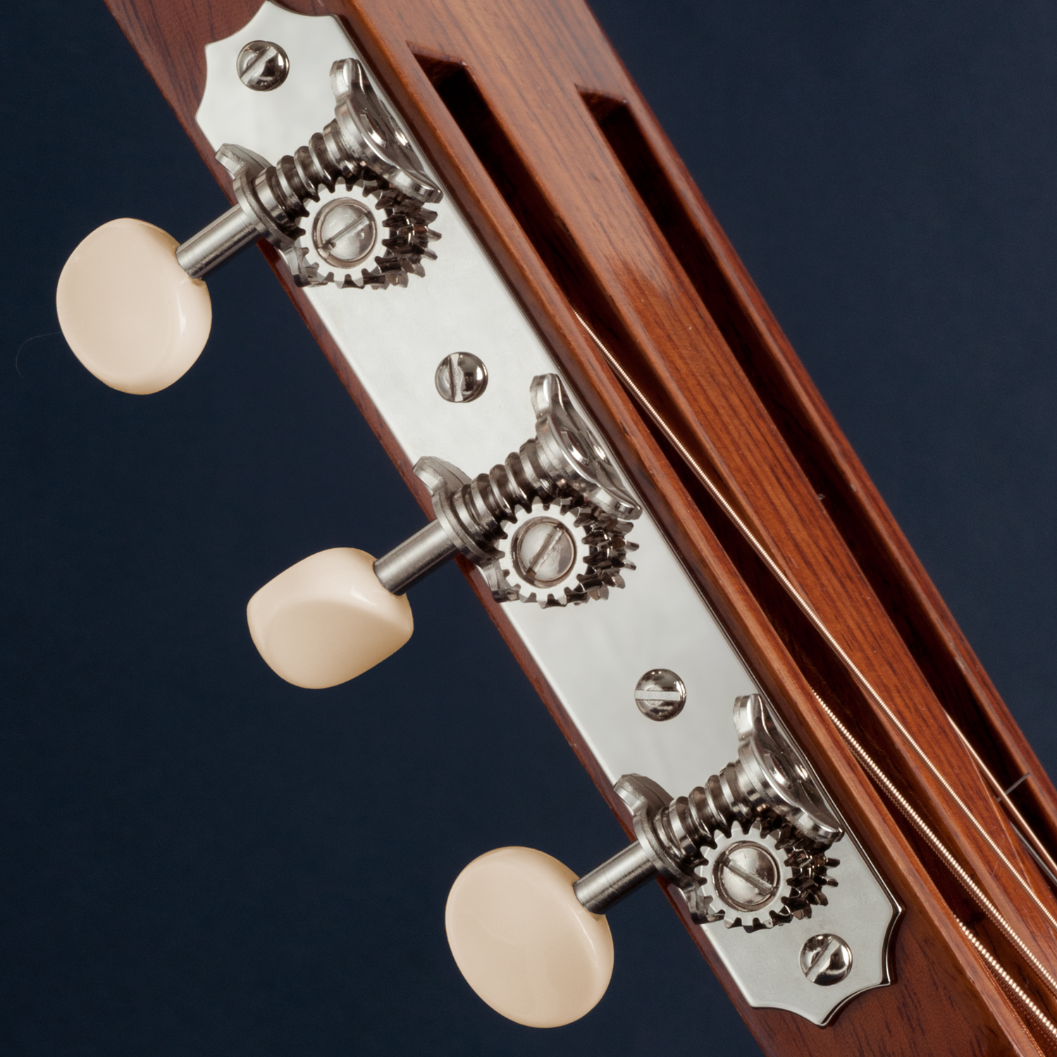 Golden Age Restoration Tuners for Slotted Peghead Guitar - Scallop-end