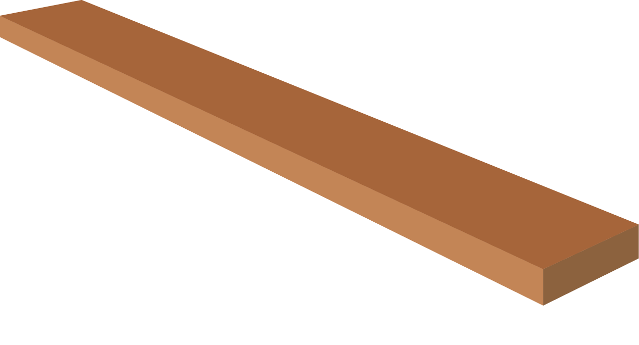 Honduran Mahogany Neck Blanks, 1" x 4" x 36"