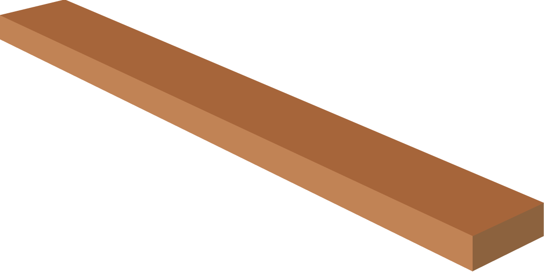 Honduran Mahogany Neck Blanks, 1" x 3" x 30"