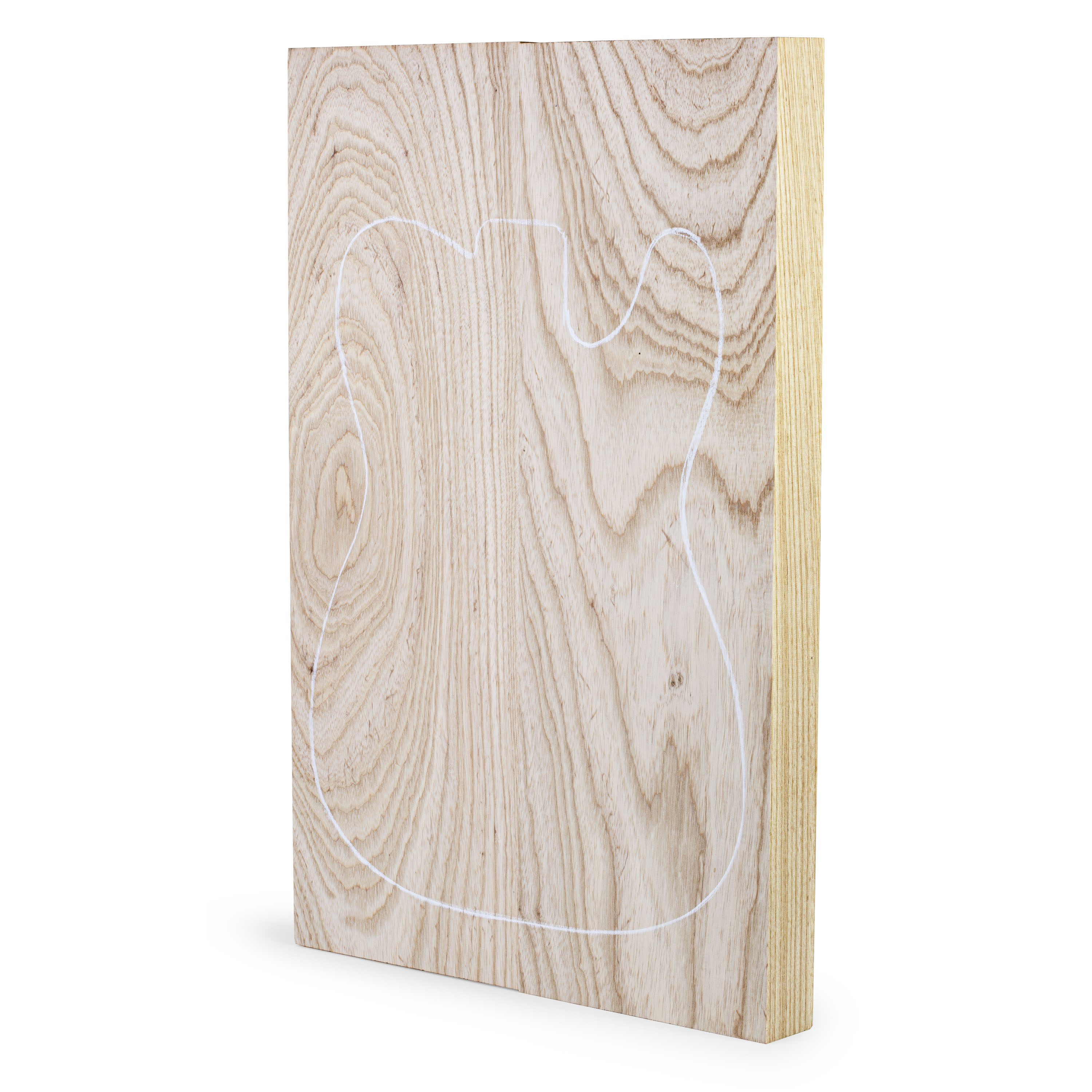 Swamp Ash Body Blank, 2-Piece