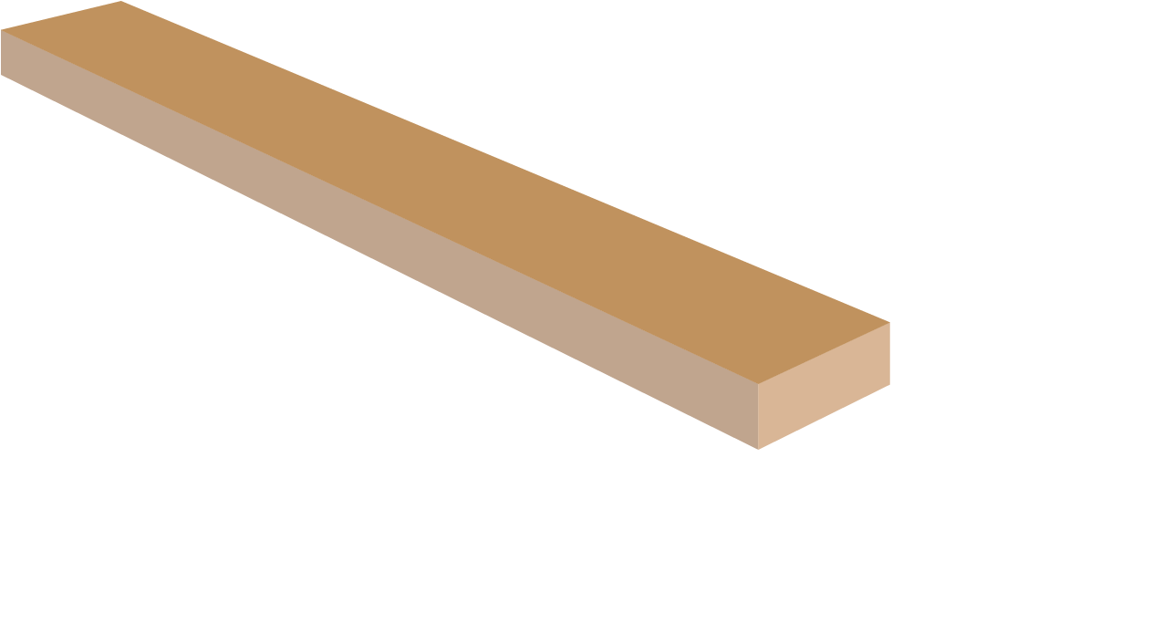 Maple Guitar Neck Blanks, AAA, 1" x 3" x 24"