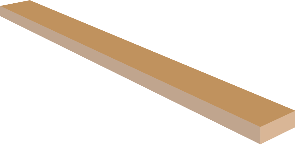 Maple Guitar Neck Blanks, AAA, 1" x 3" x 36"