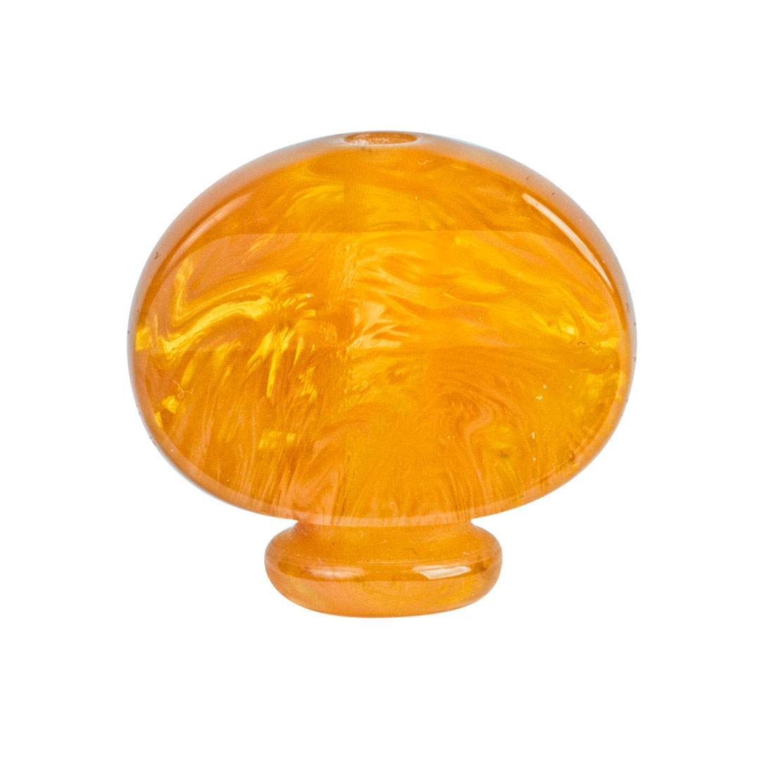 Banjo Tuner Knobs, Amber swirl plastic