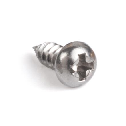 Tuner Screws for Slotted Pegheads, Phillips, stainless steel