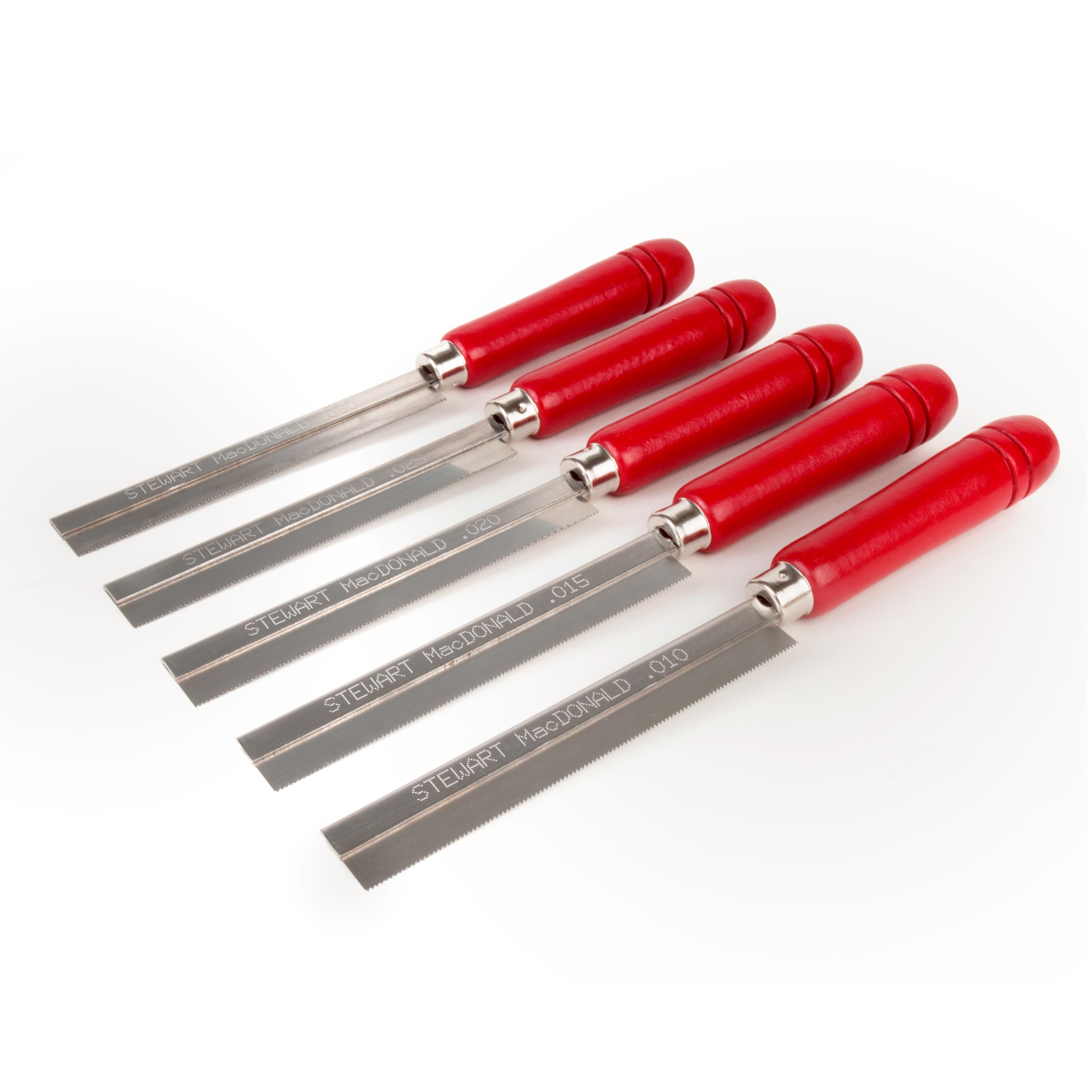 Pull Stroke Gauged Saws, Set of 5