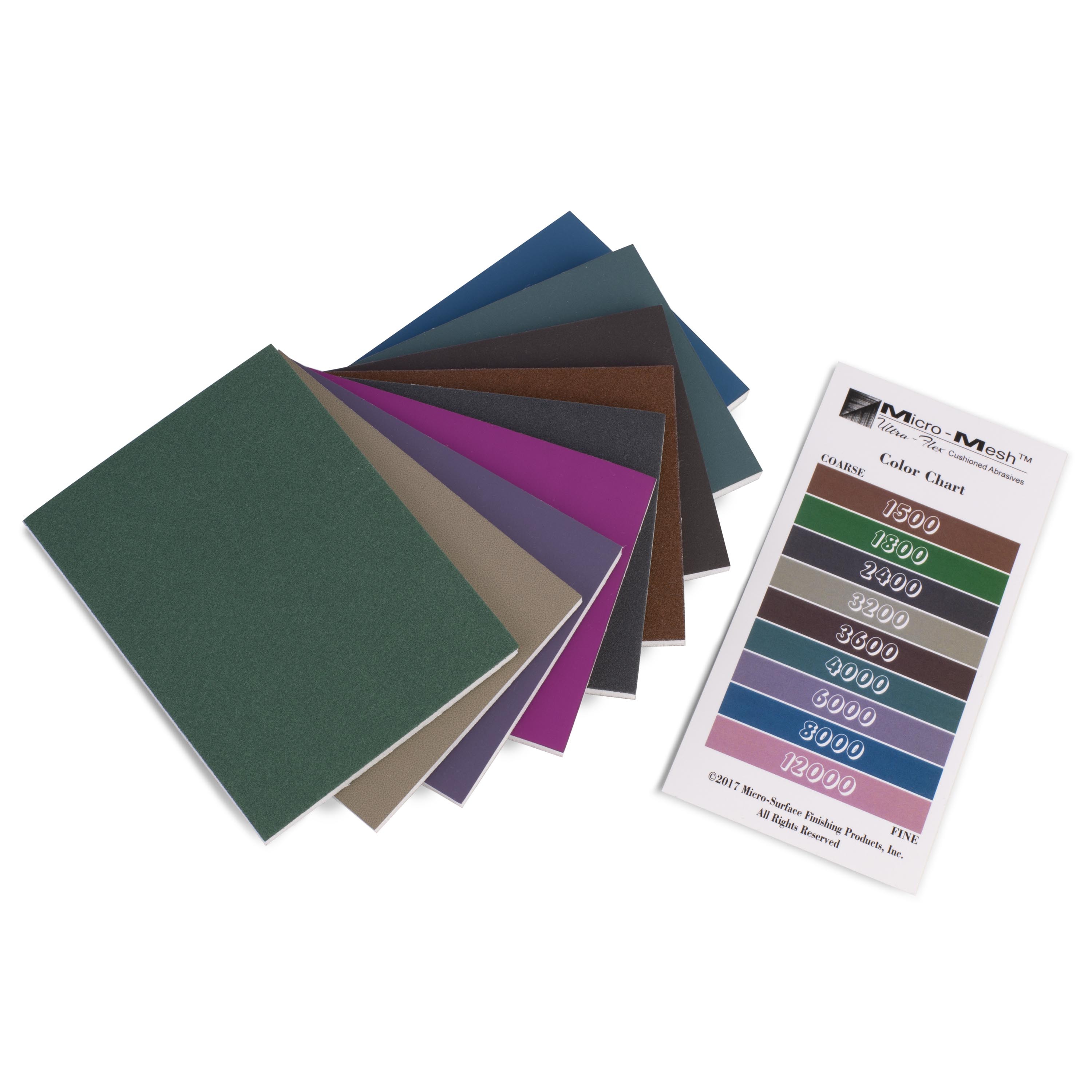 Micro-Mesh Soft Touch Pads, 3" x 4" Set of 9