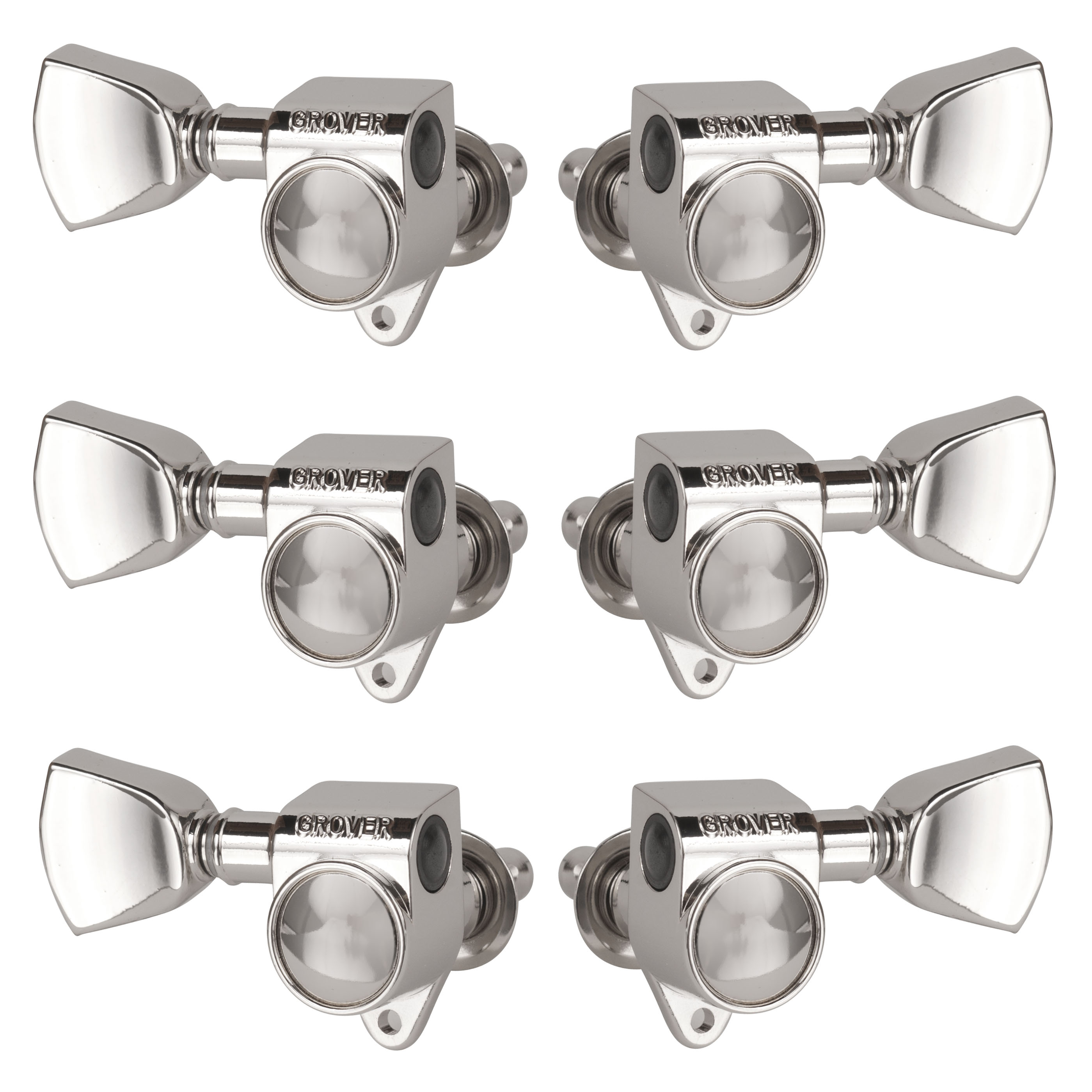 Grover Keystone Rotomatics (102 Series) 3+3 Tuners, Nickel