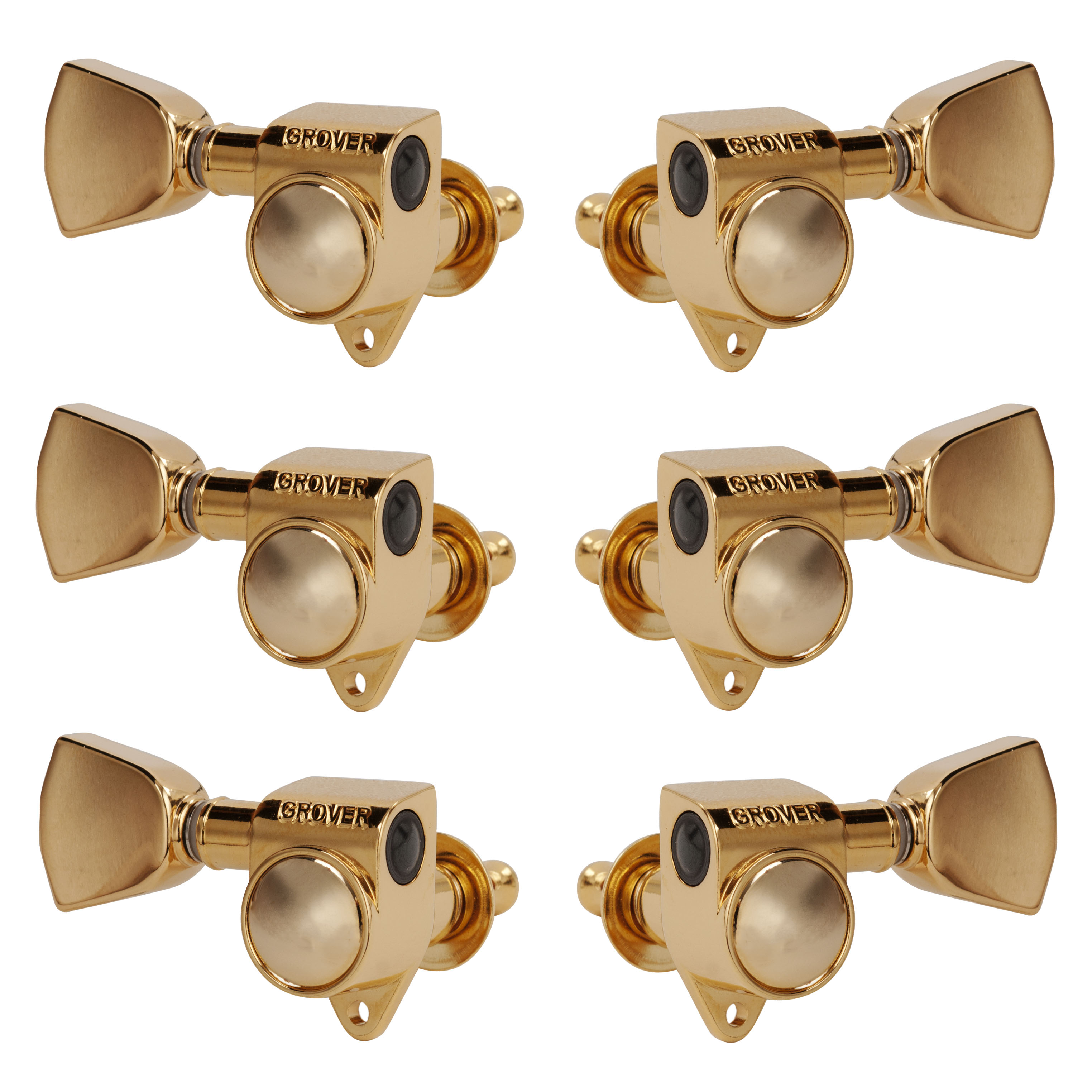 Grover Keystone Rotomatics (102 Series) 3+3 Tuners, Gold