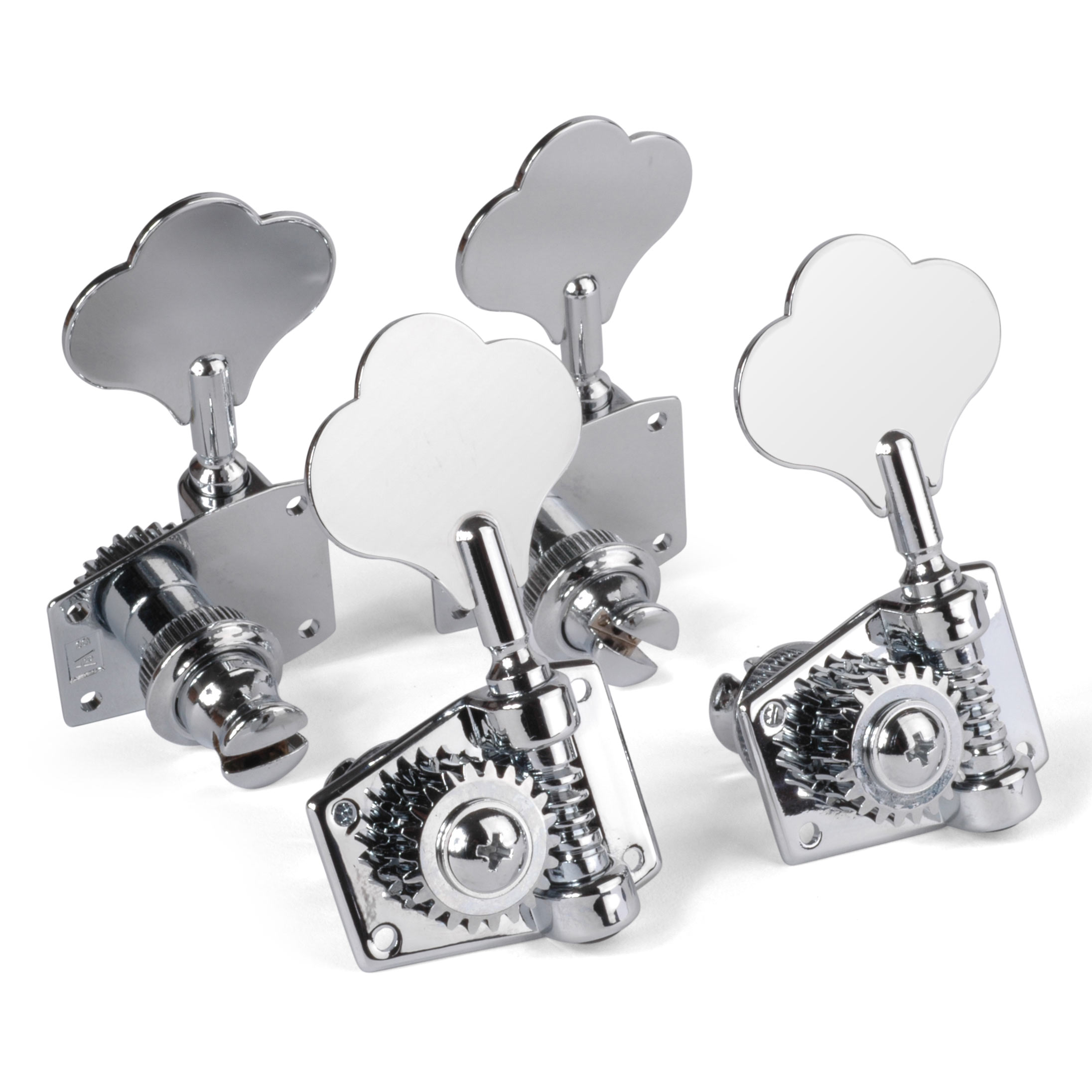 Adjustable Tension Bass Tuner Set, 2L/2R, chrome