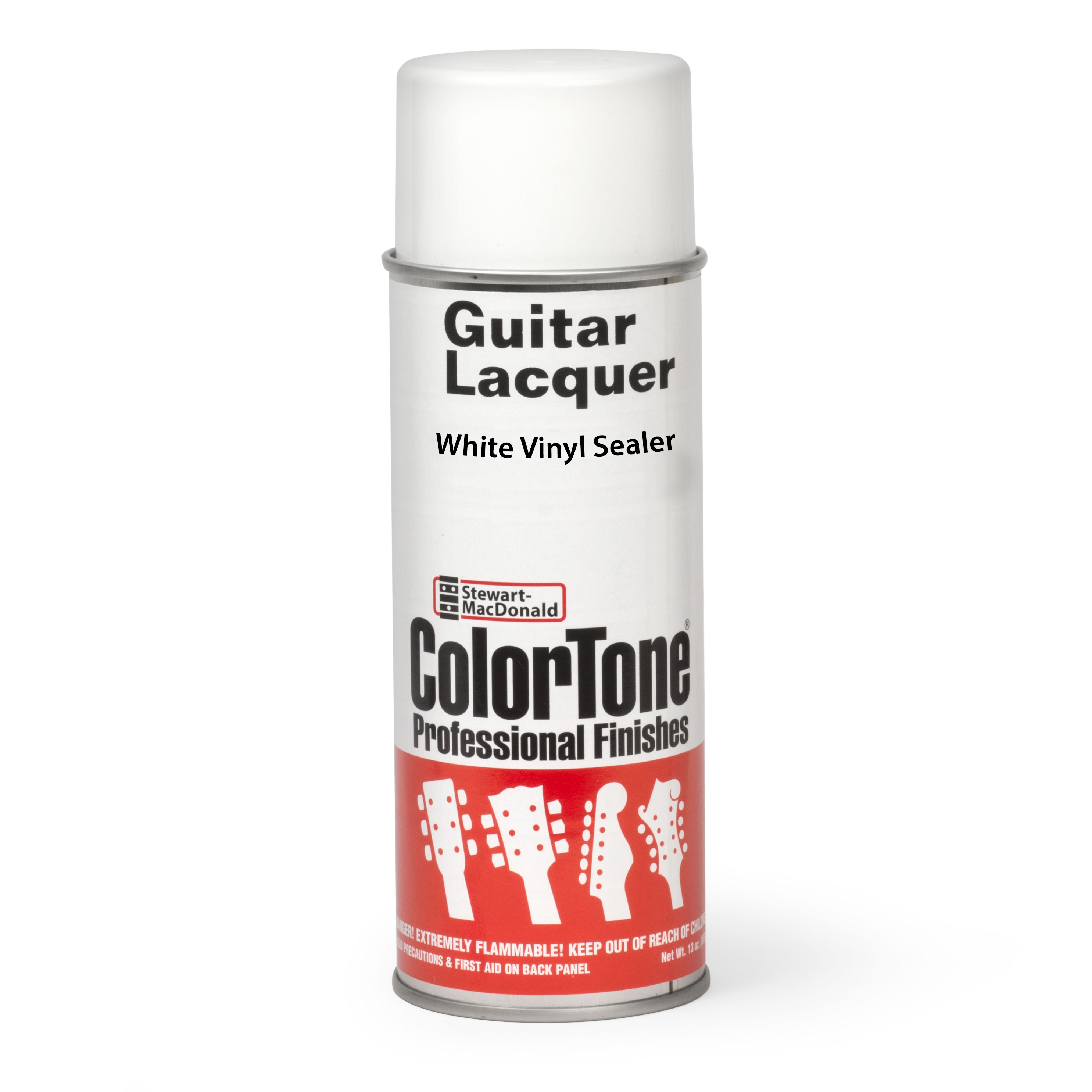ColorTone Aerosol Guitar Lacquer Sealer, White Vinyl Sealer