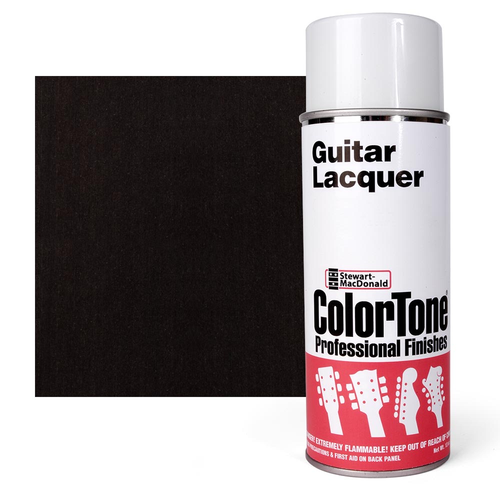 ColorTone Aerosol Guitar Lacquer, Sunburst Black