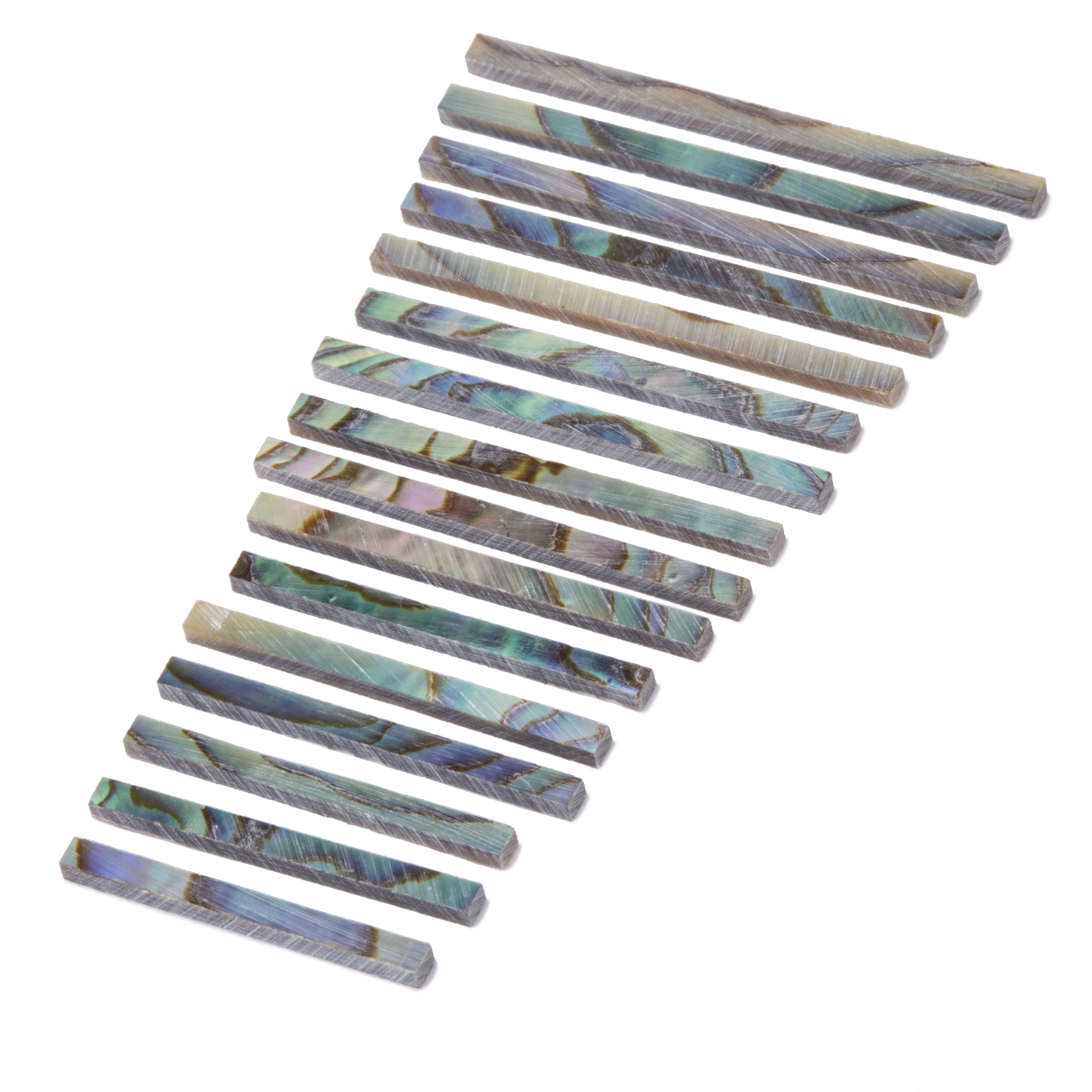 Paua Abalone Purfling, Straight, 15" total length (381mm)