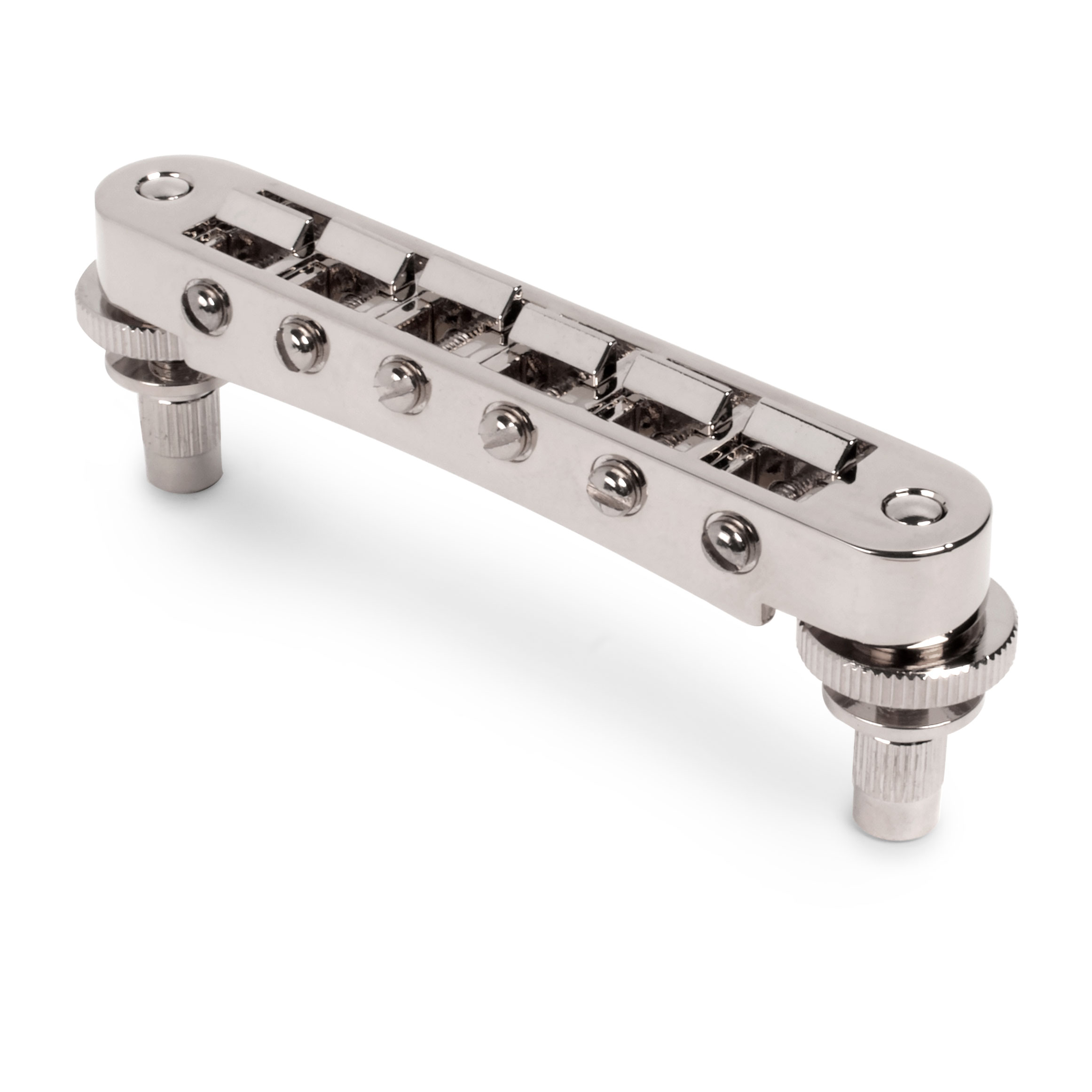 Nashville Tune-o-matic Bridge, Nickel, with studs and bushings