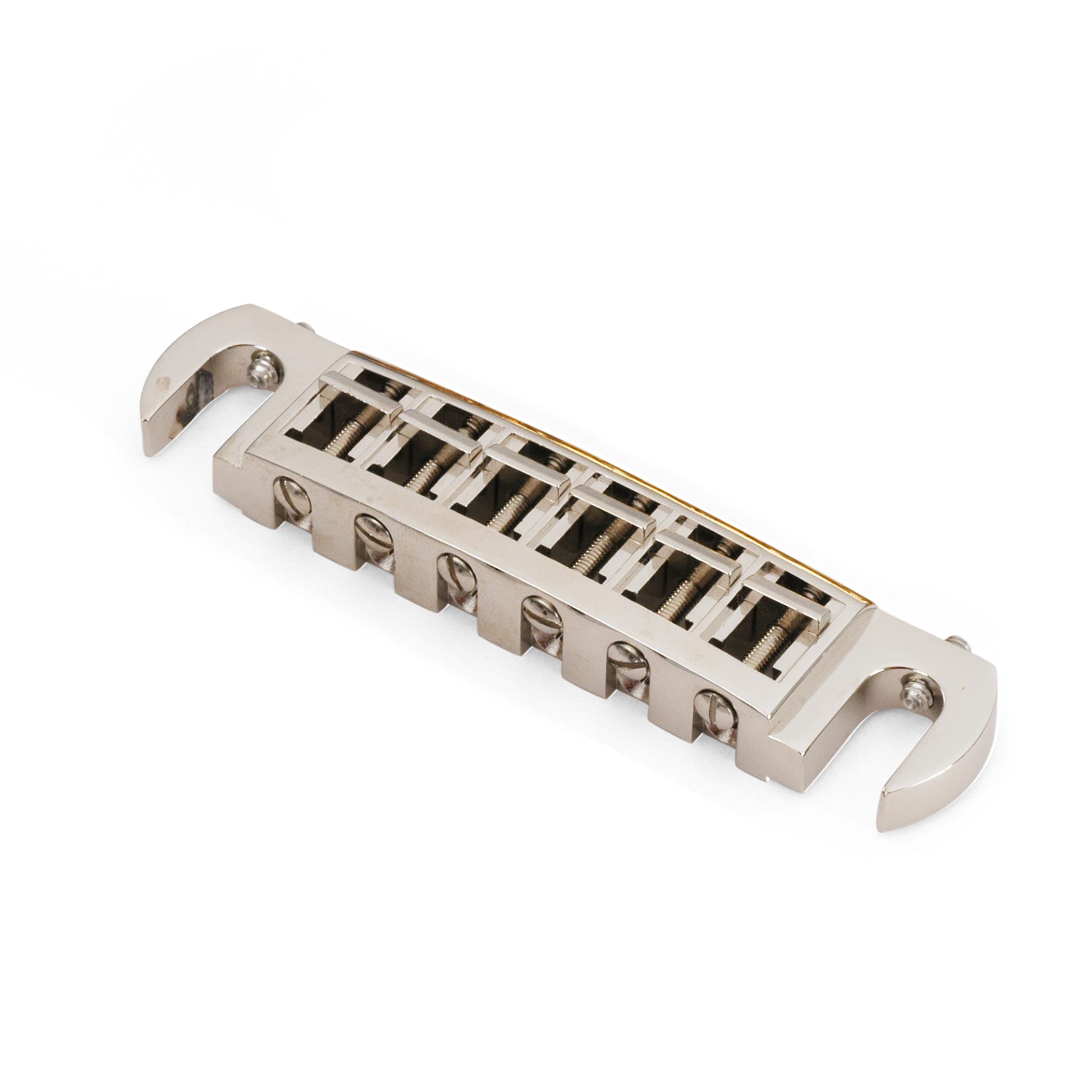 Pigtail Aluminum Wraparound Bridge, Nickel
