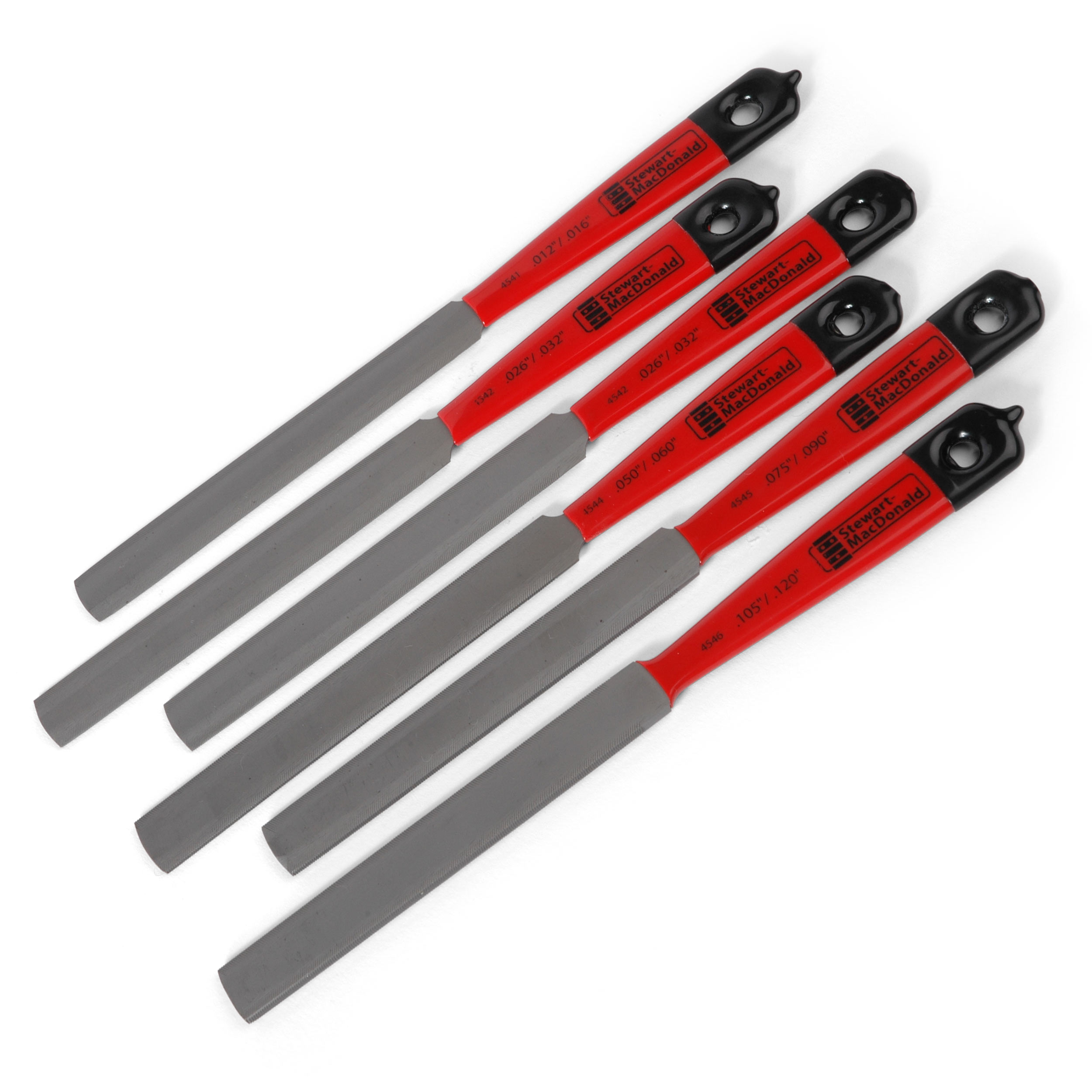 Double-edge Nut Files, Set of 6