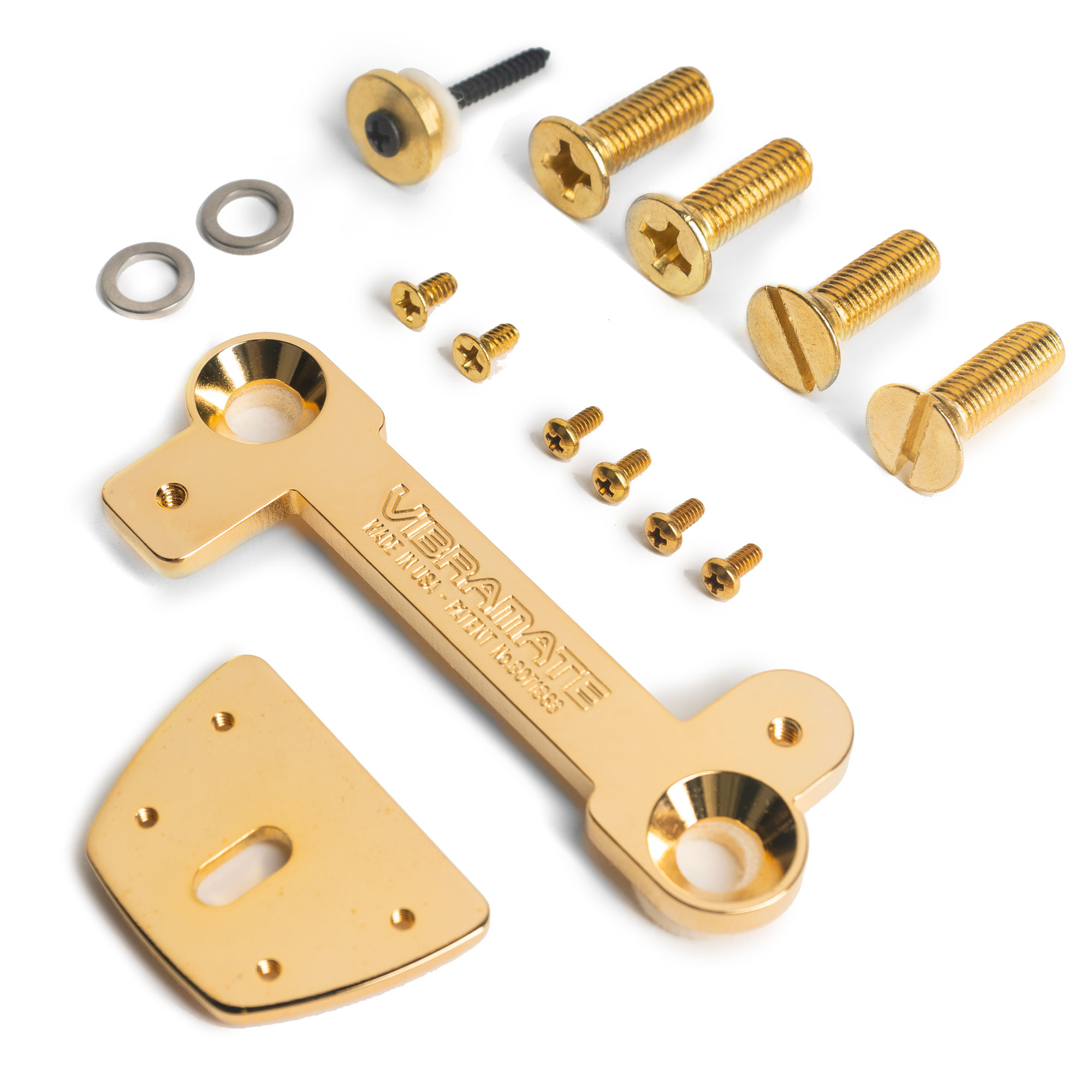 Vibramate V7-LP Adapter for Bigsby B7, Gold