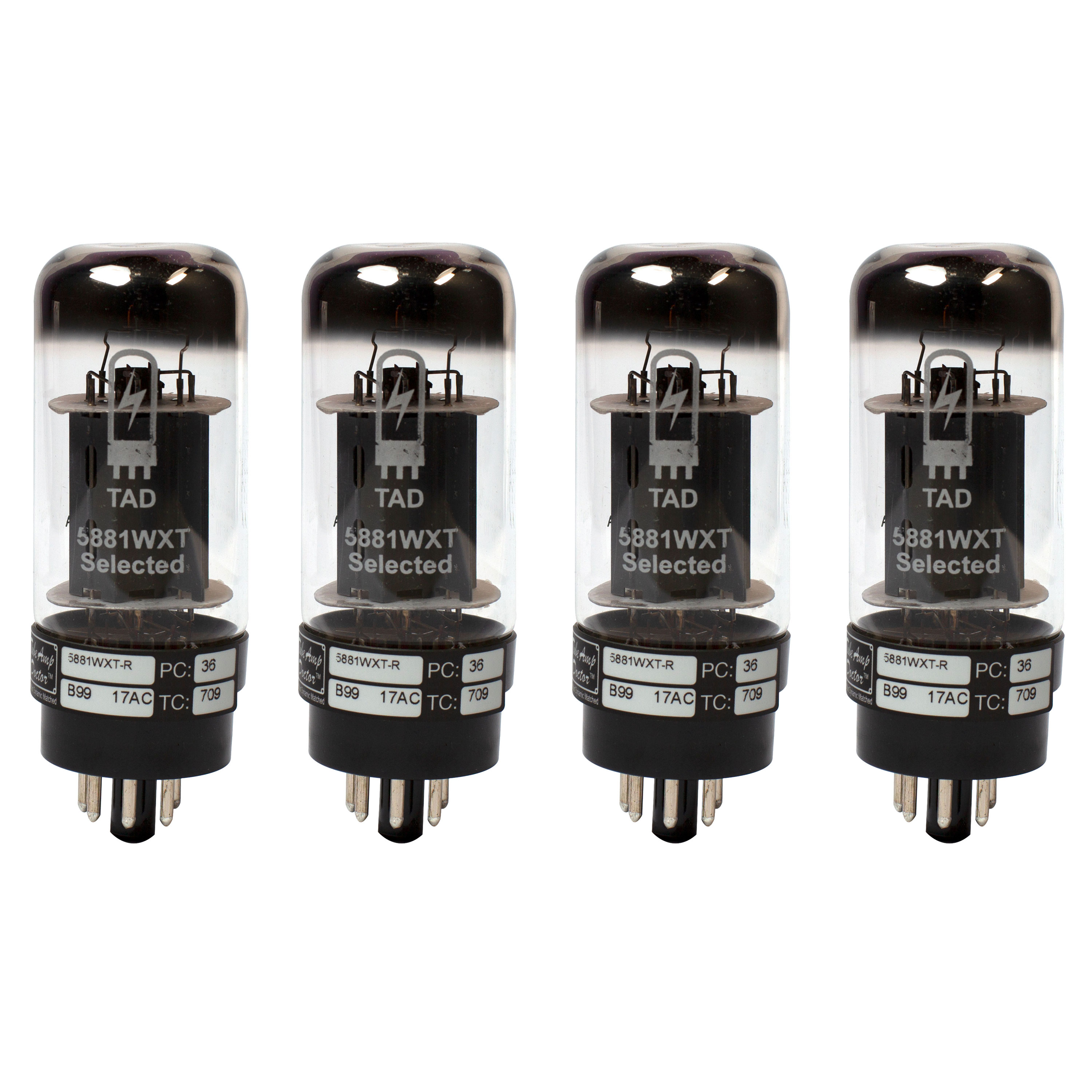 Tube Amp Doctor 5881WXT Power Tube, Matched Quad