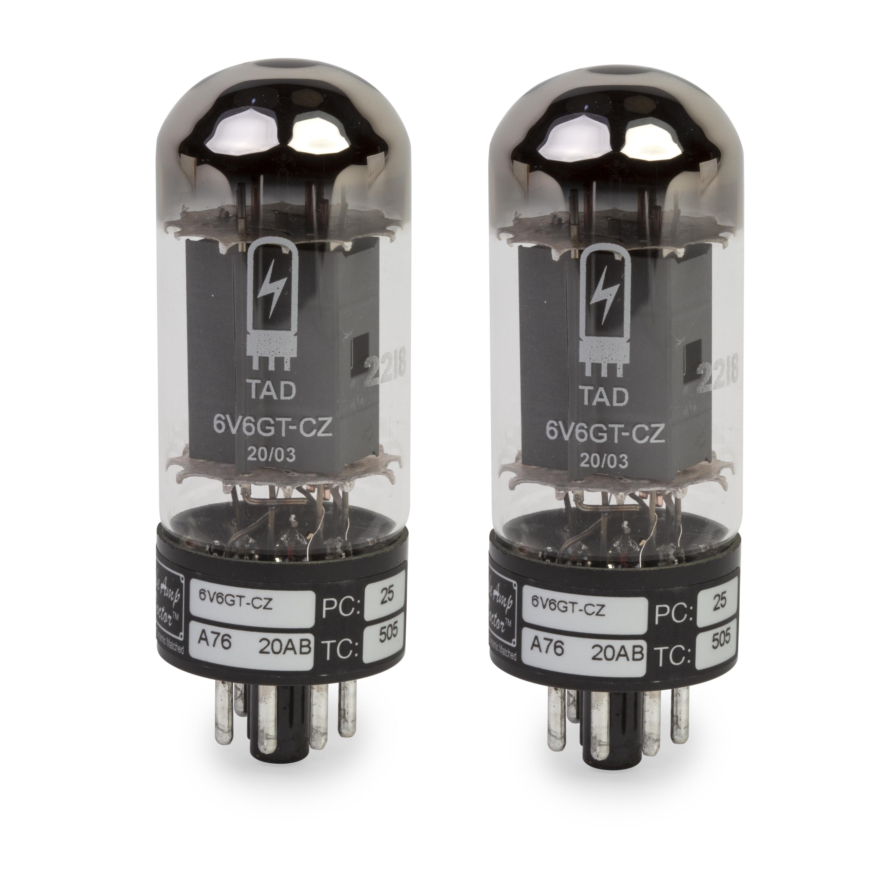 Tube Amp Doctor 6V6GT-JJ Power Tube, Matched Pair
