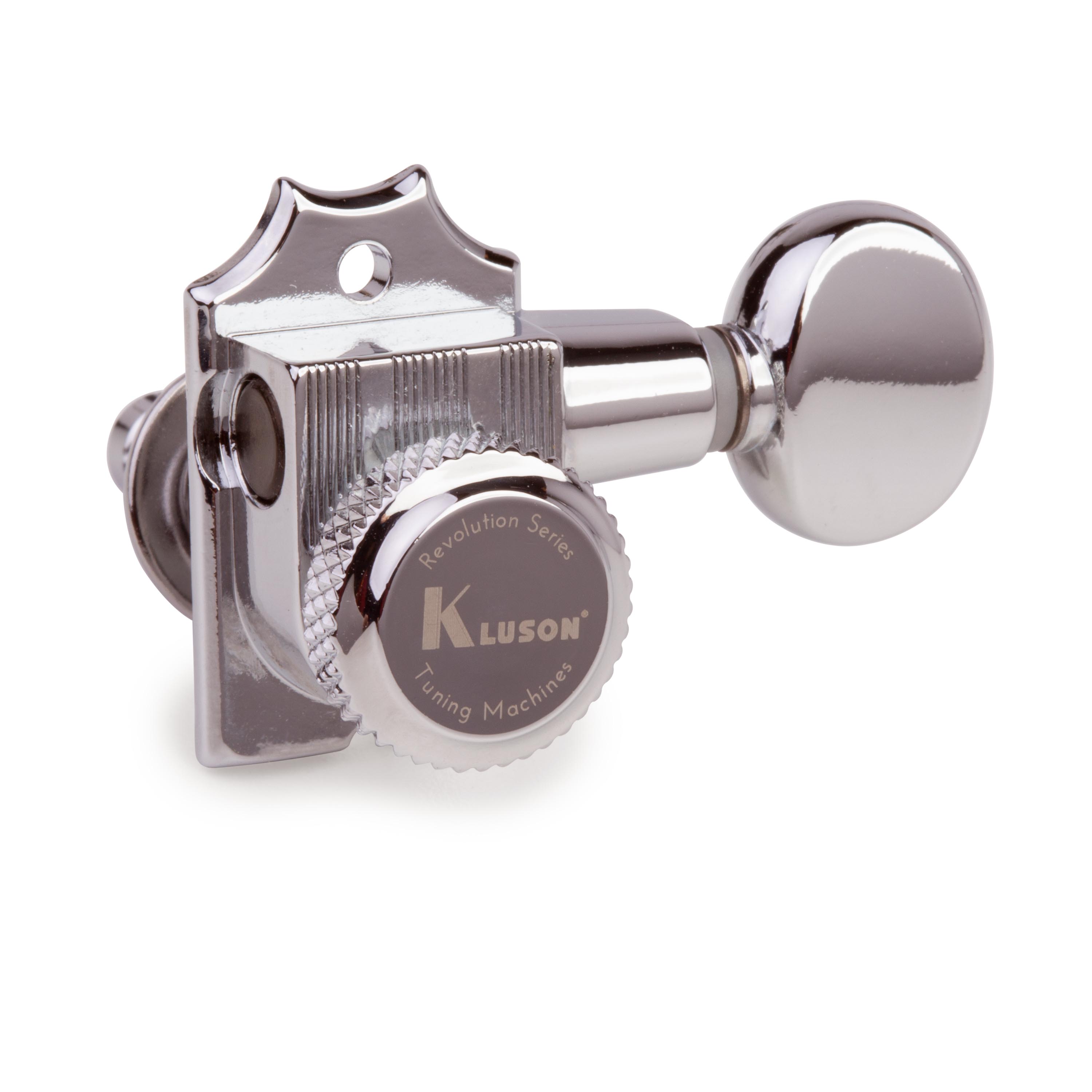 Kluson 6-In-Line Locking Revolution Series H-Mount Tuners