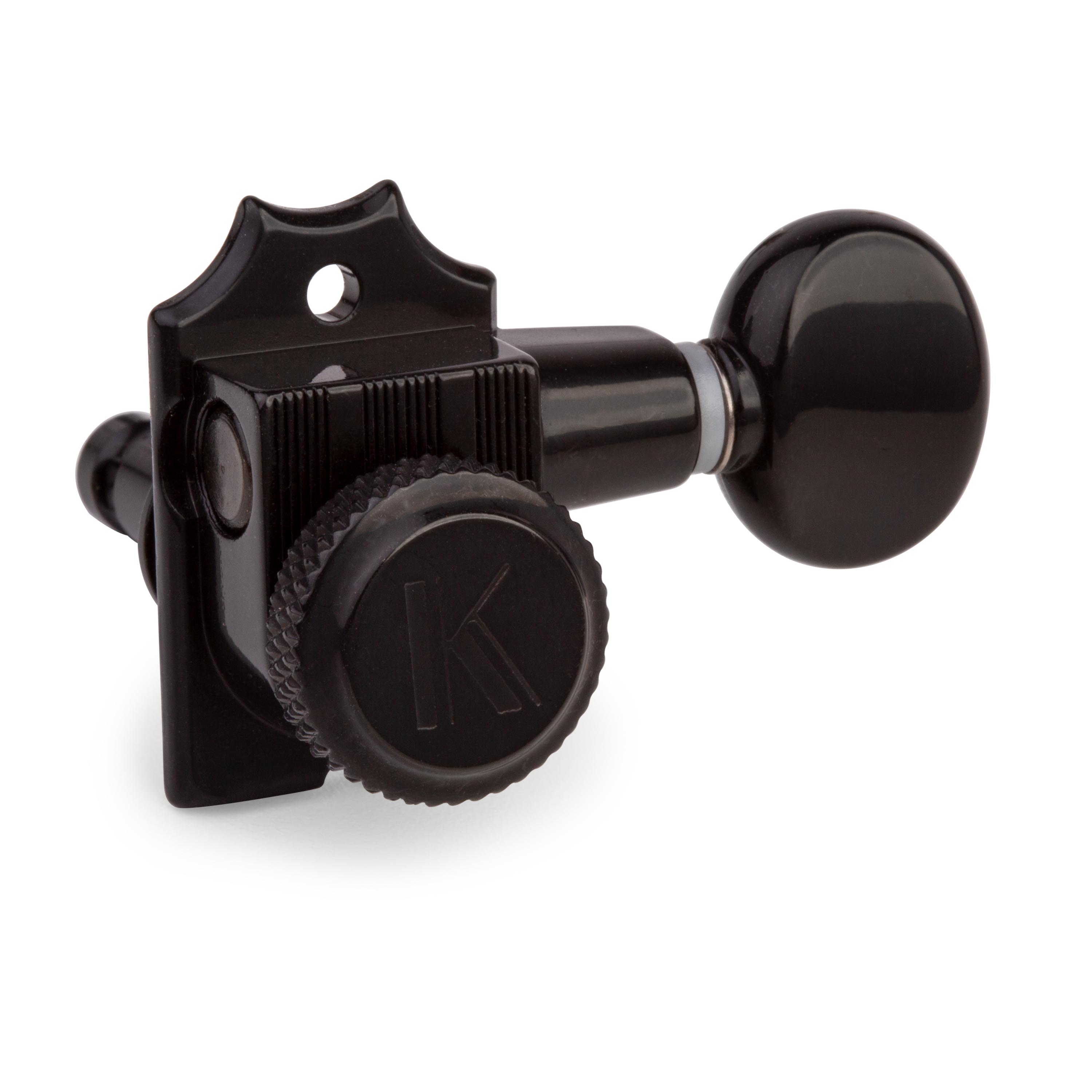 Kluson 6-In-Line Locking Revolution Series H-Mount Non-Collared Tuners