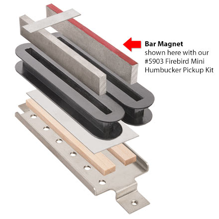 Bar Magnet for Firebird Mini Humbucker
