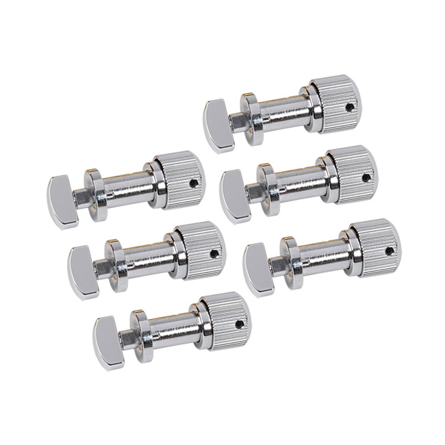 Steinberger Gearless Tuners, Chrome, Set of 6
