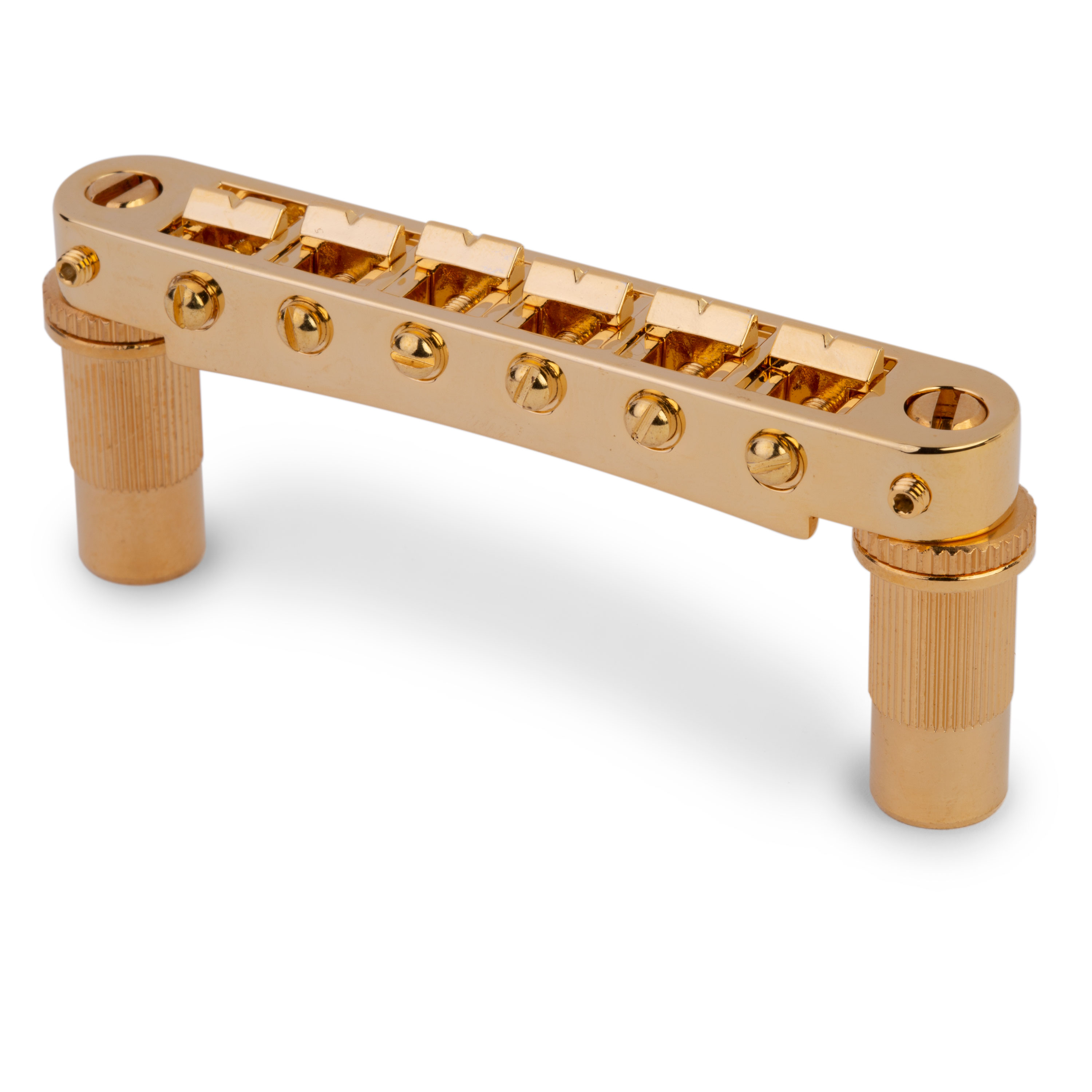 TonePros TPFP Tune-o-matic Bridge, Gold