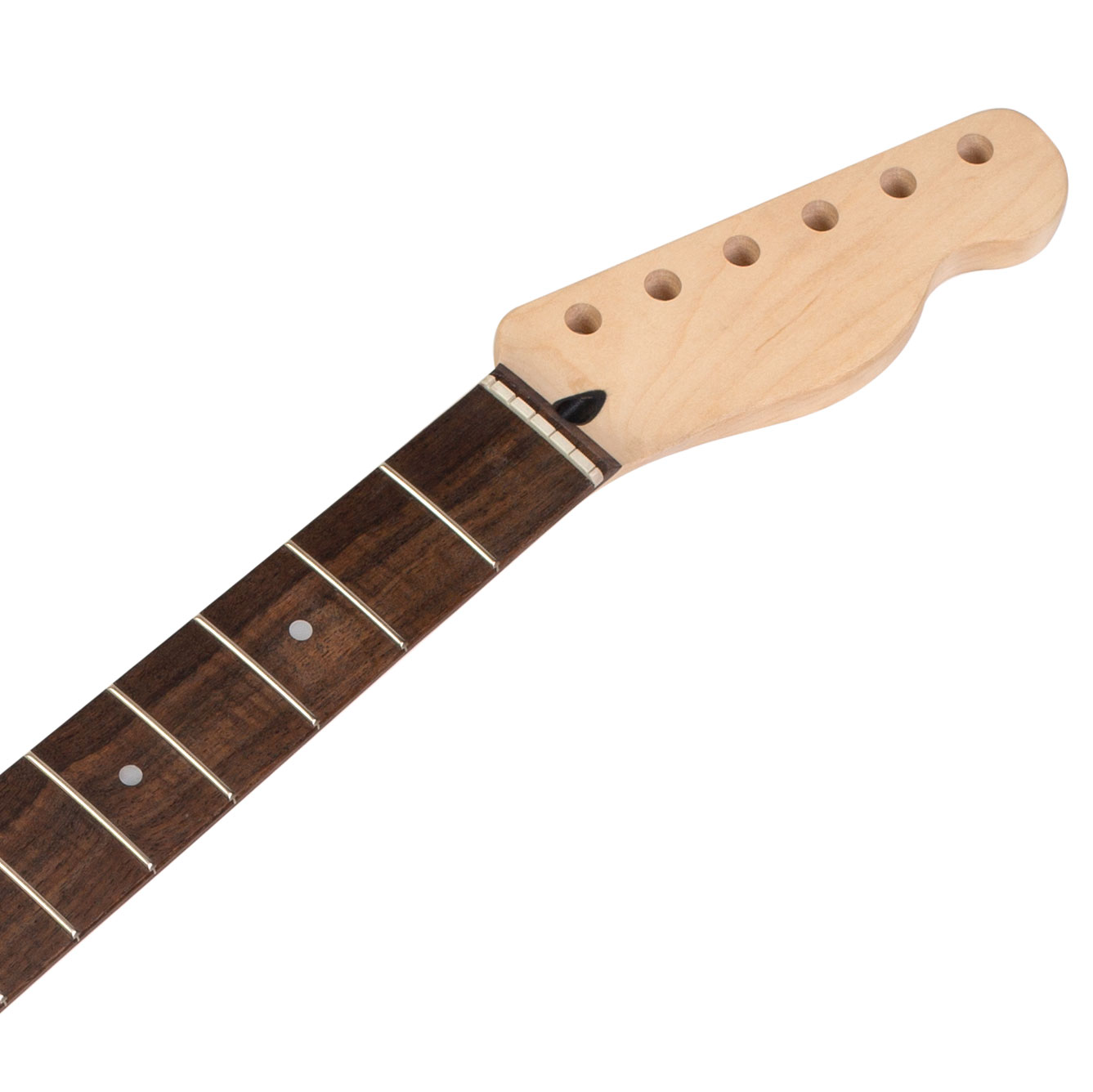Mighty Mite Neck for Tele Guitar, With Indian Laurel, 10.5mm Pegholes