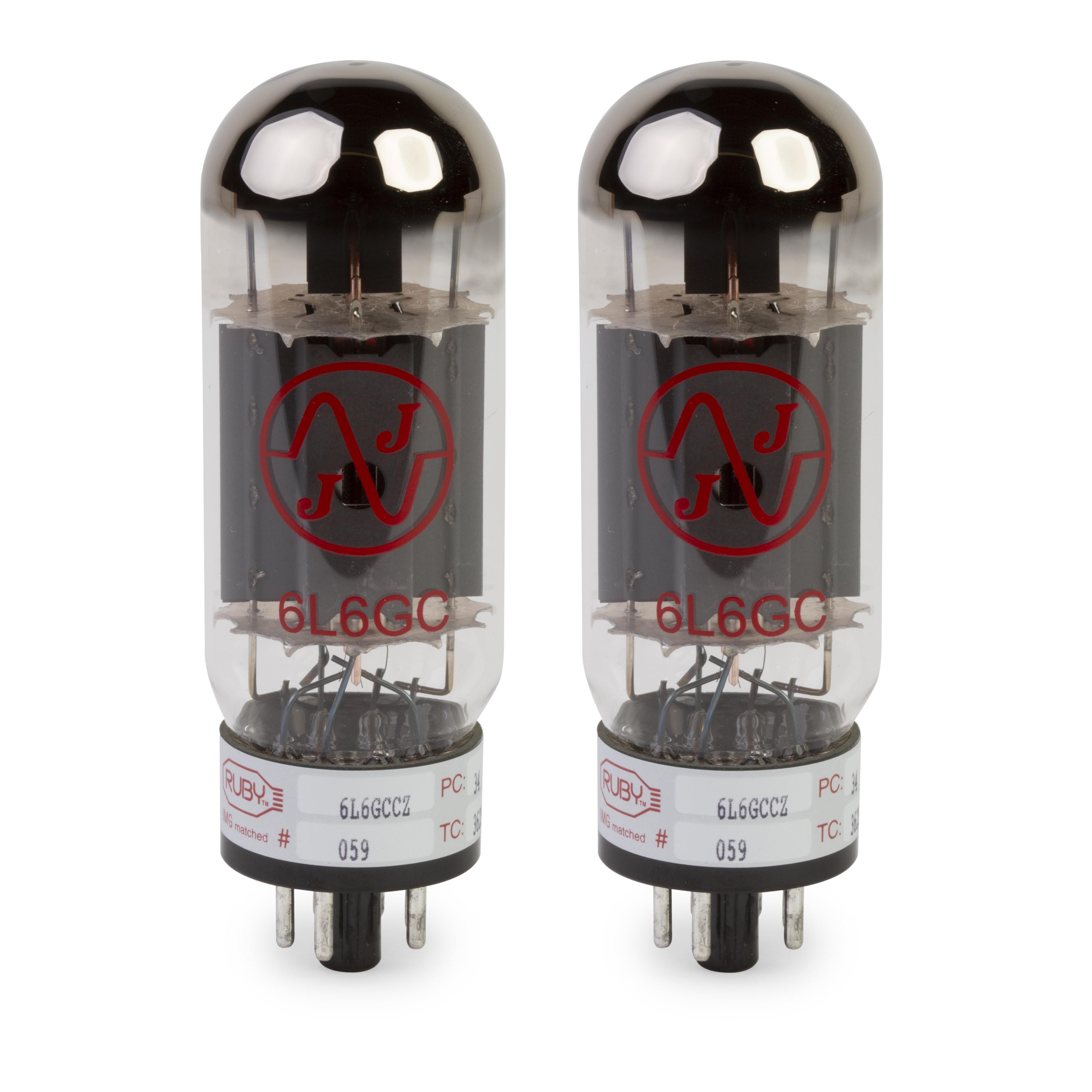 JJ 6L6GCCZ Power Tube, Matched Pair