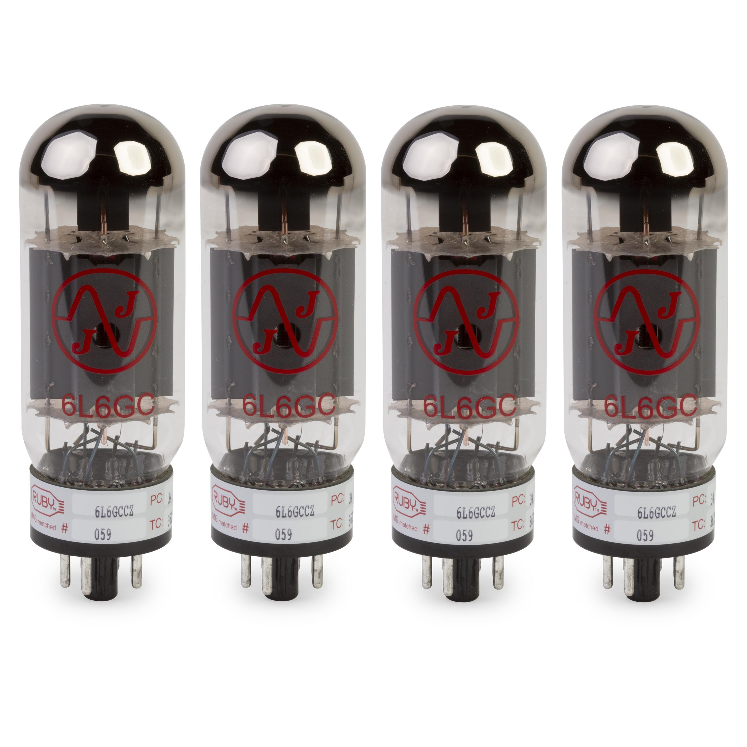 JJ 6L6GCCZ Power Tube, Matched Quad