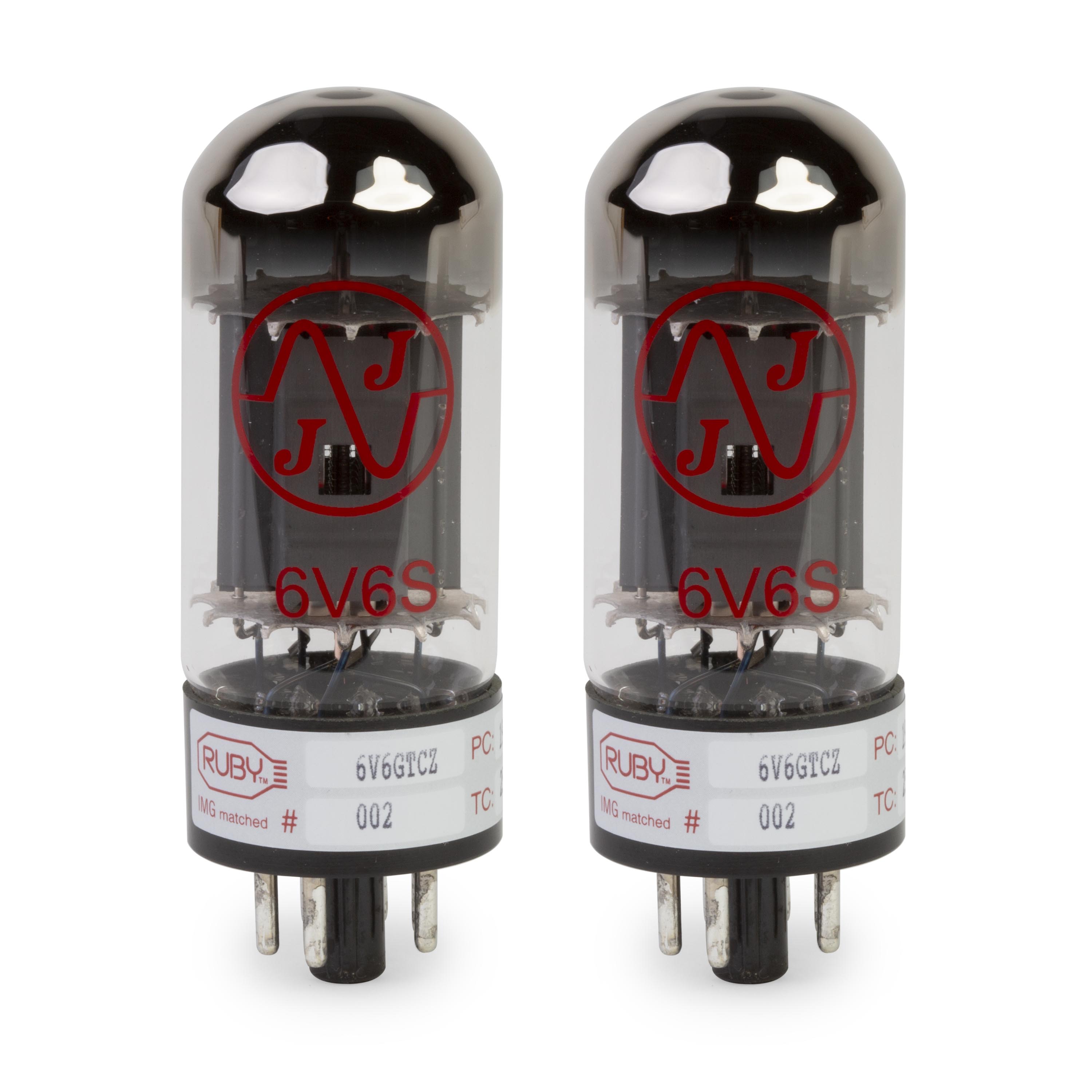 JJ 6V6GTCZ Power Tube, Matched Pair