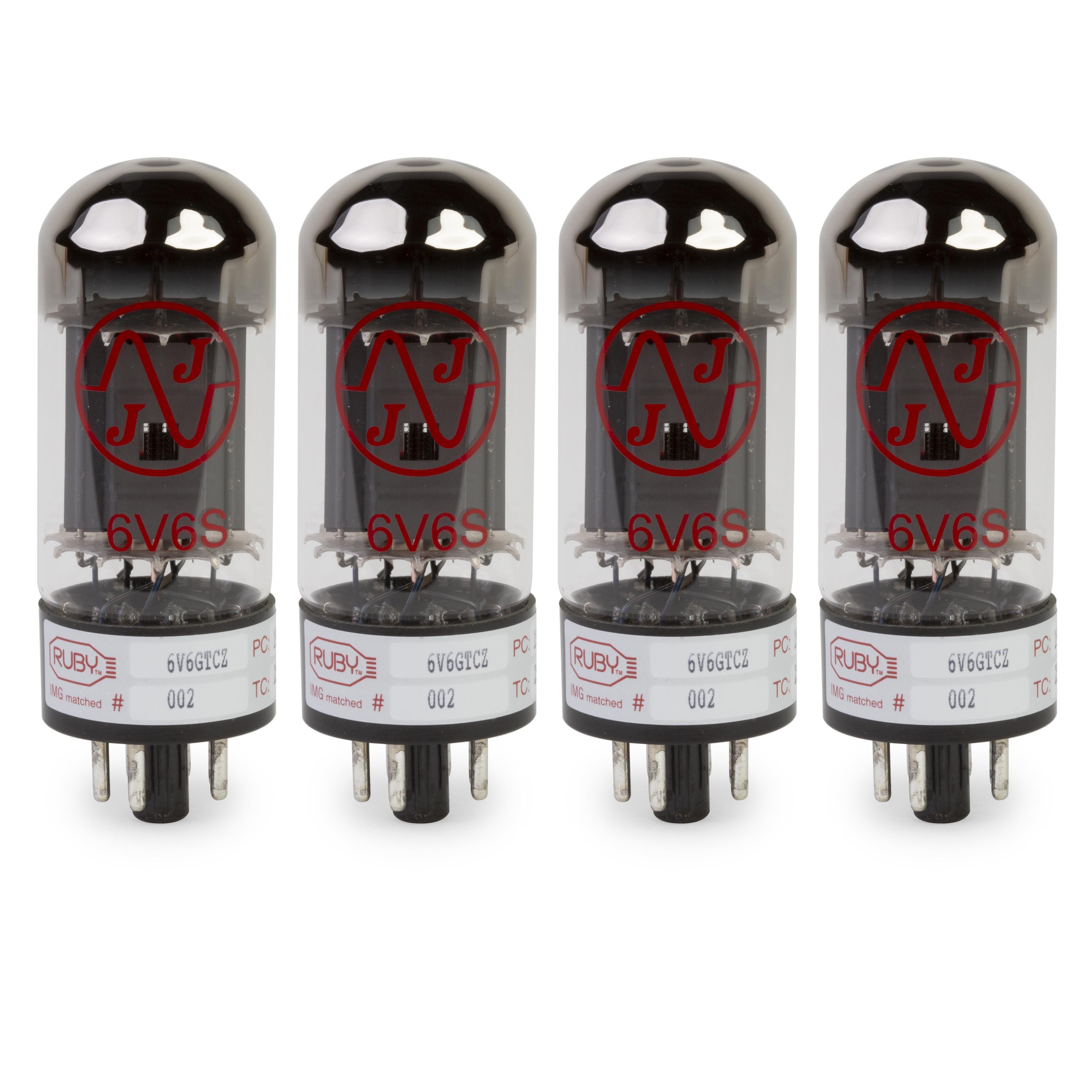 JJ 6V6GTCZ Power Tube, Matched Quad
