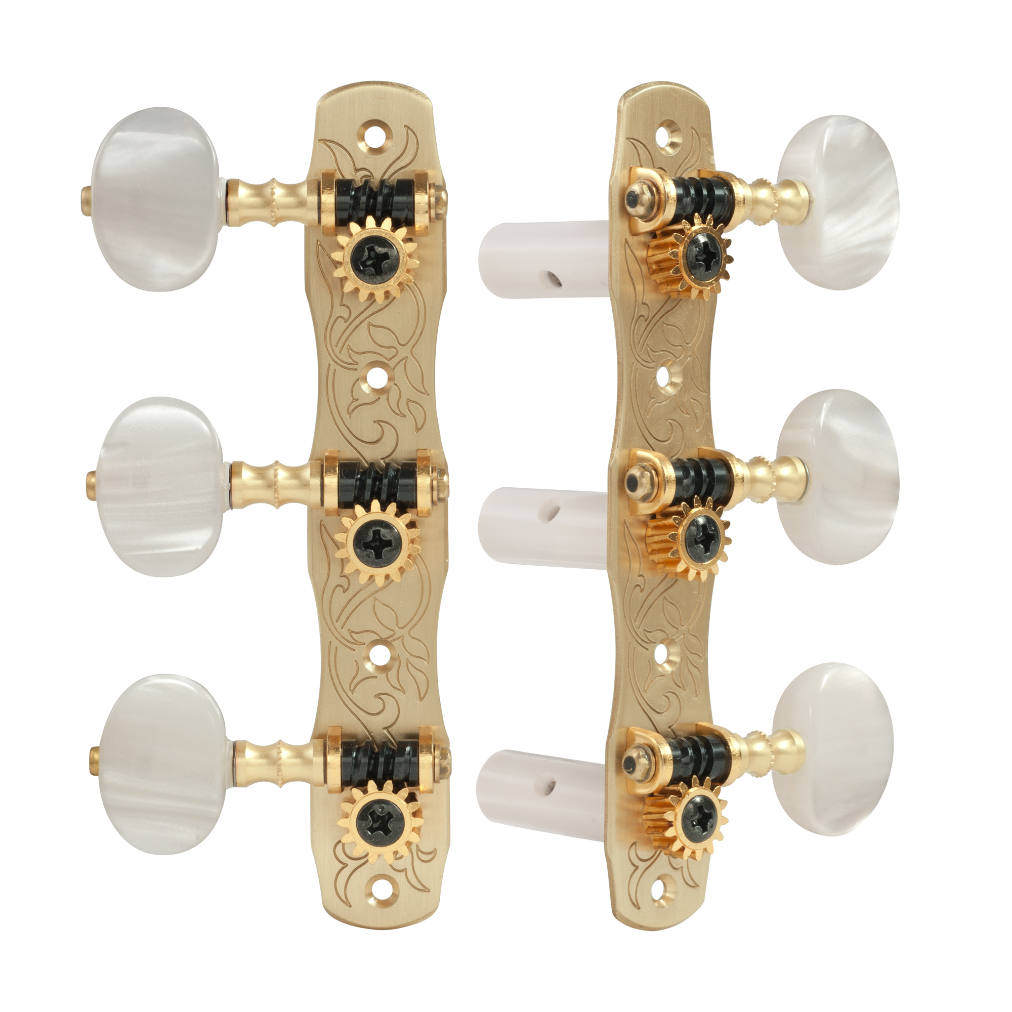 Gotoh Classical Guitar Tuners, With pearloid knobs