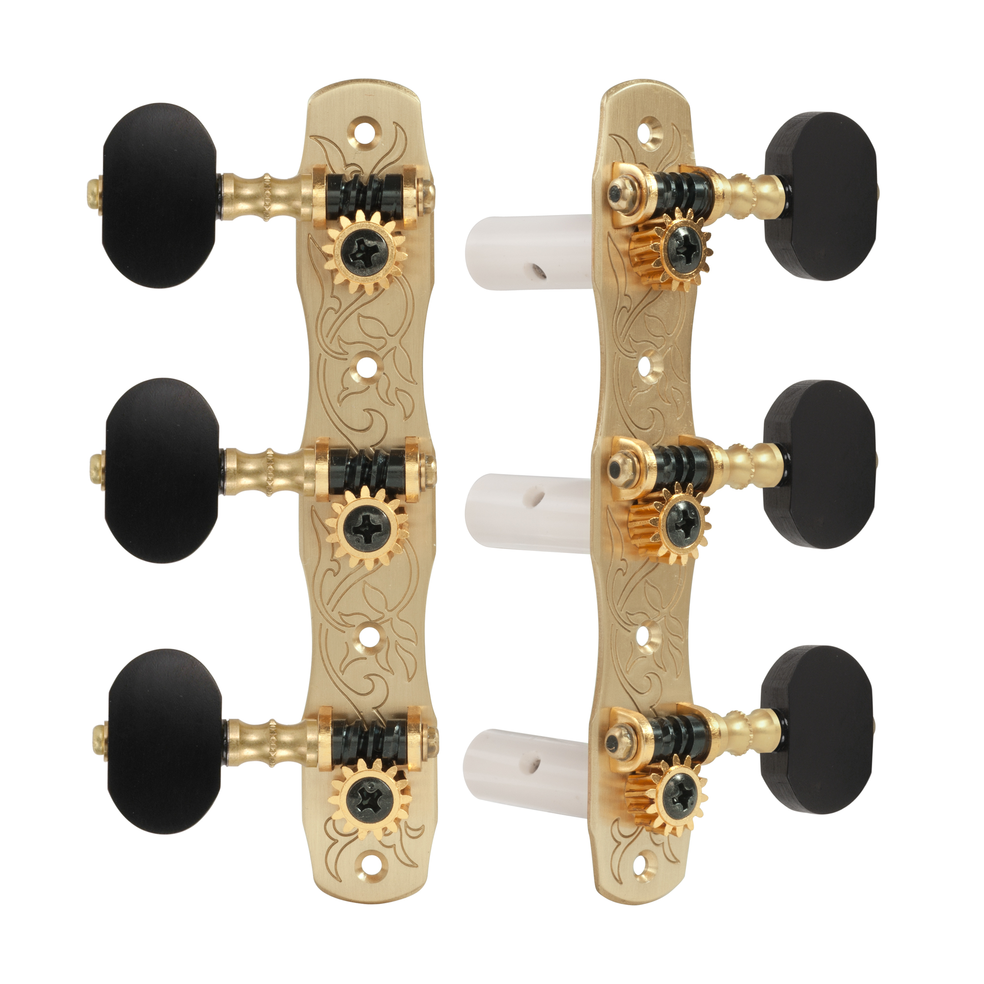 Gotoh Classical Guitar Tuners, With ebony knobs