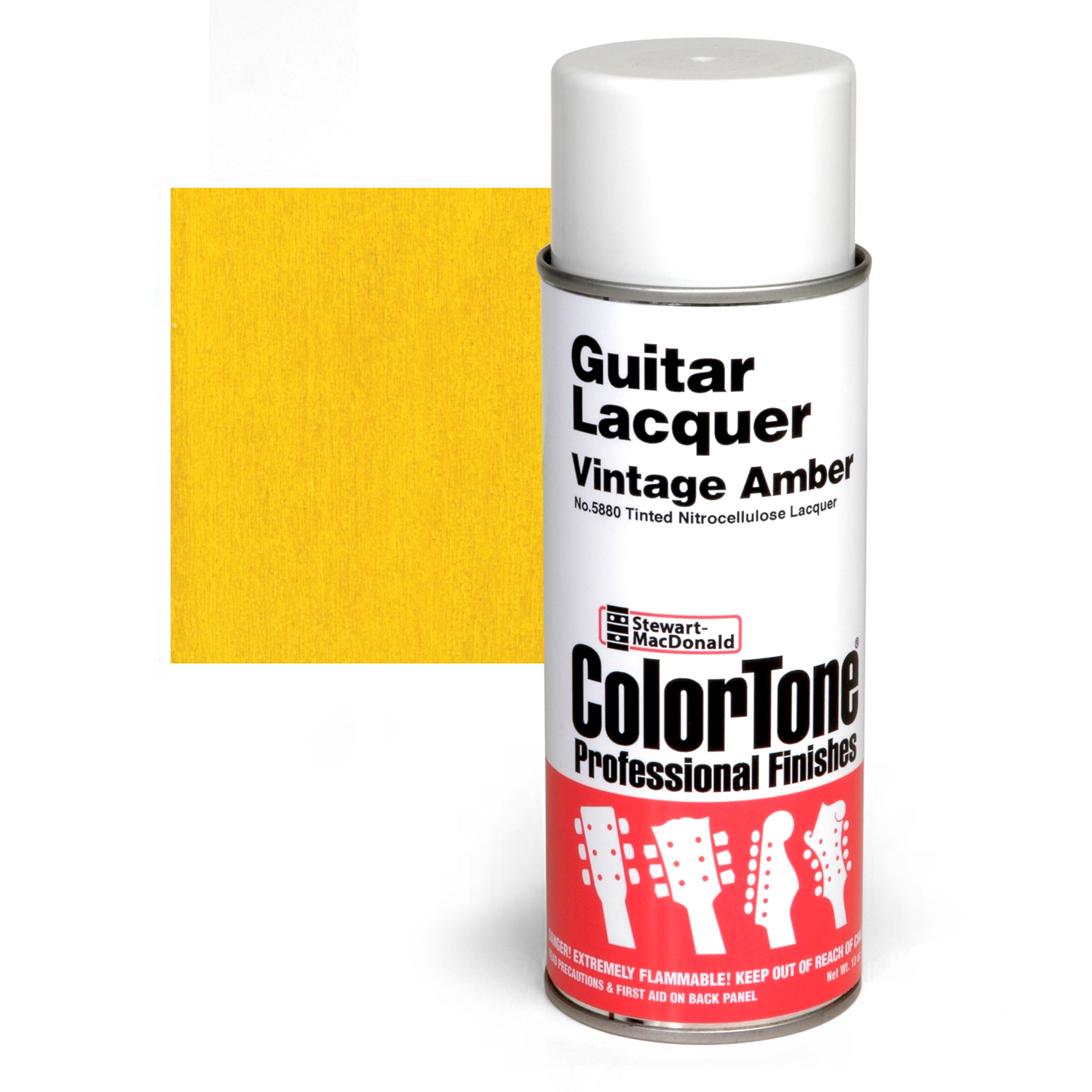 ColorTone Aerosol Guitar Lacquer, Vintage Amber