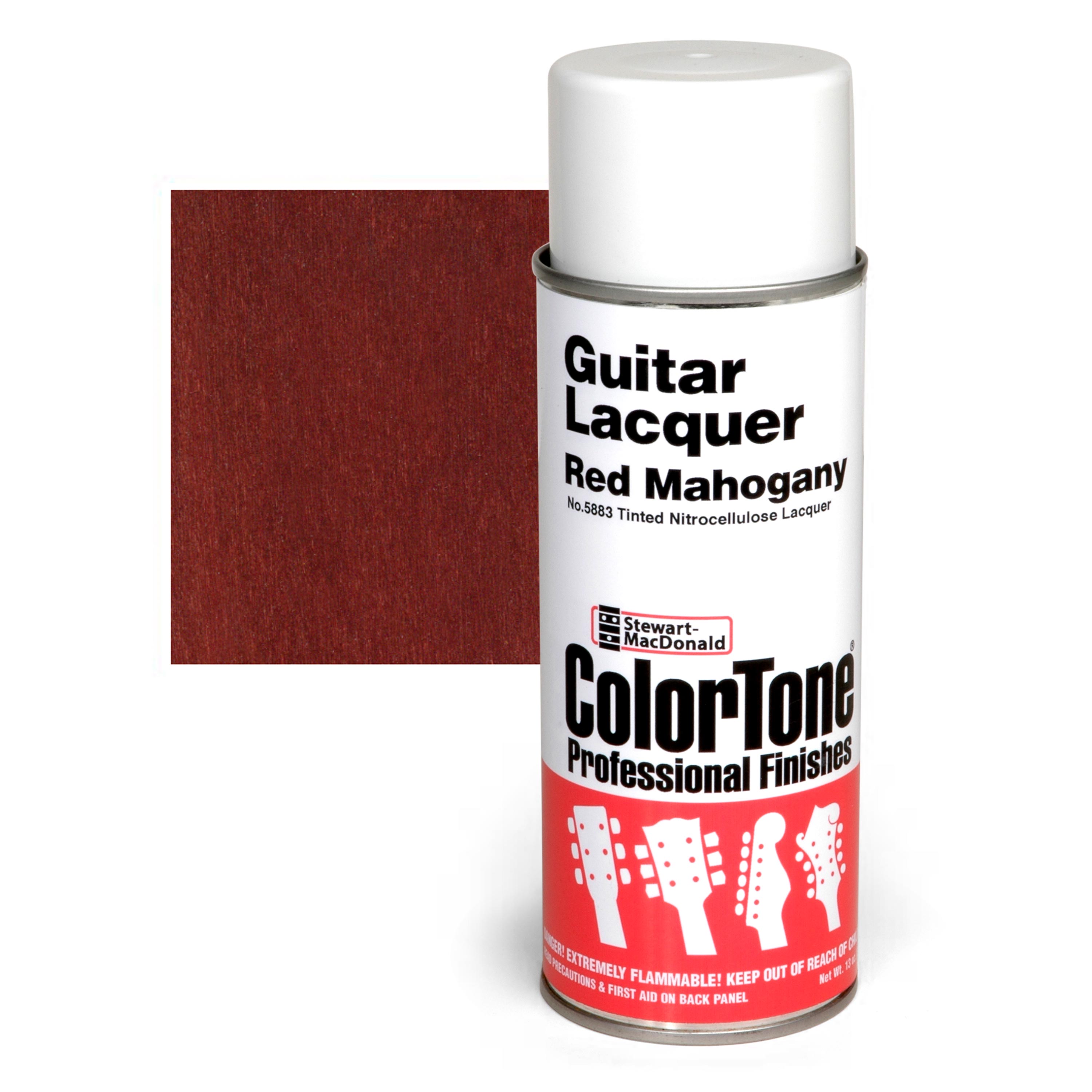 ColorTone Aerosol Guitar Lacquer, Red Mahogany