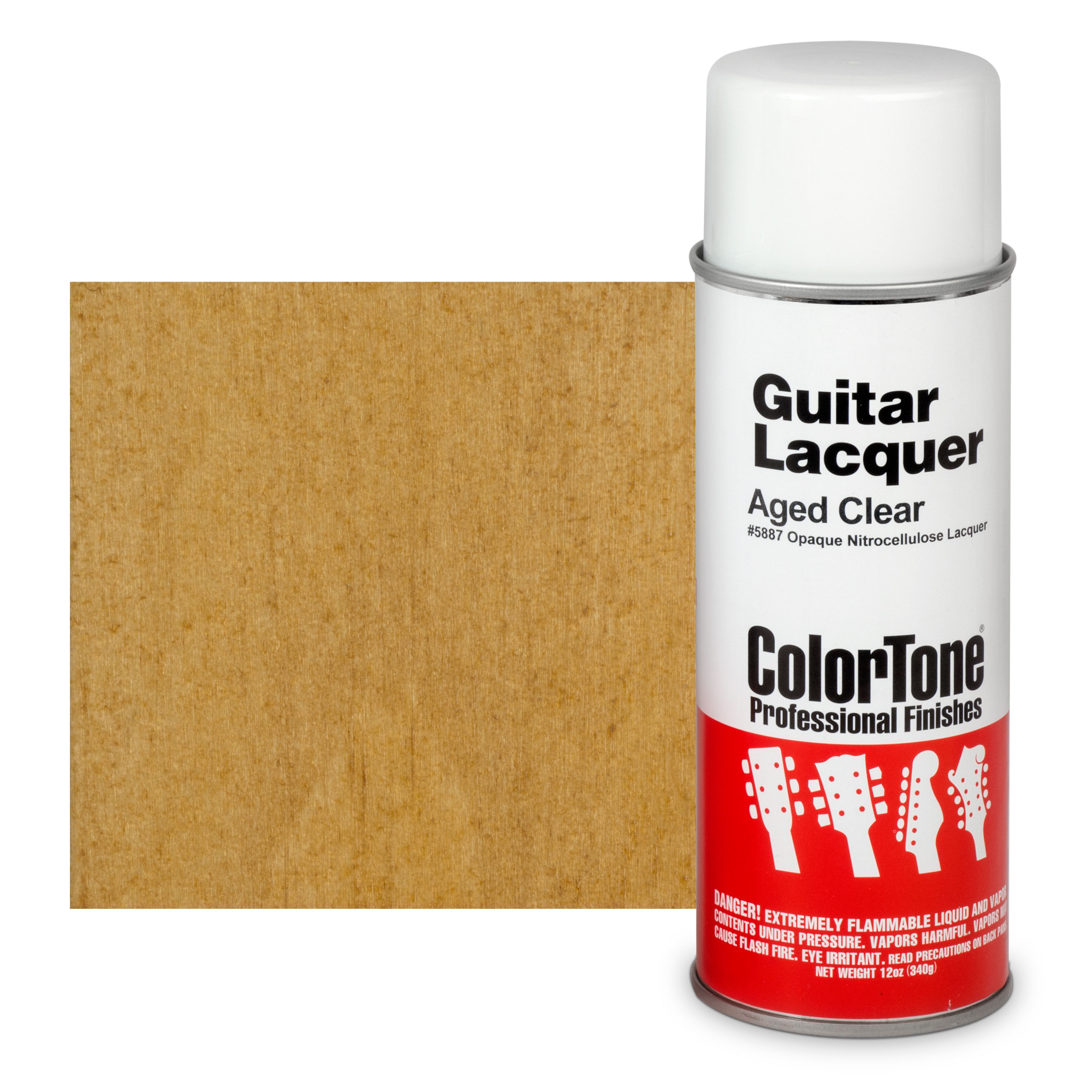 ColorTone Aerosol Guitar Lacquer, Aged Clear