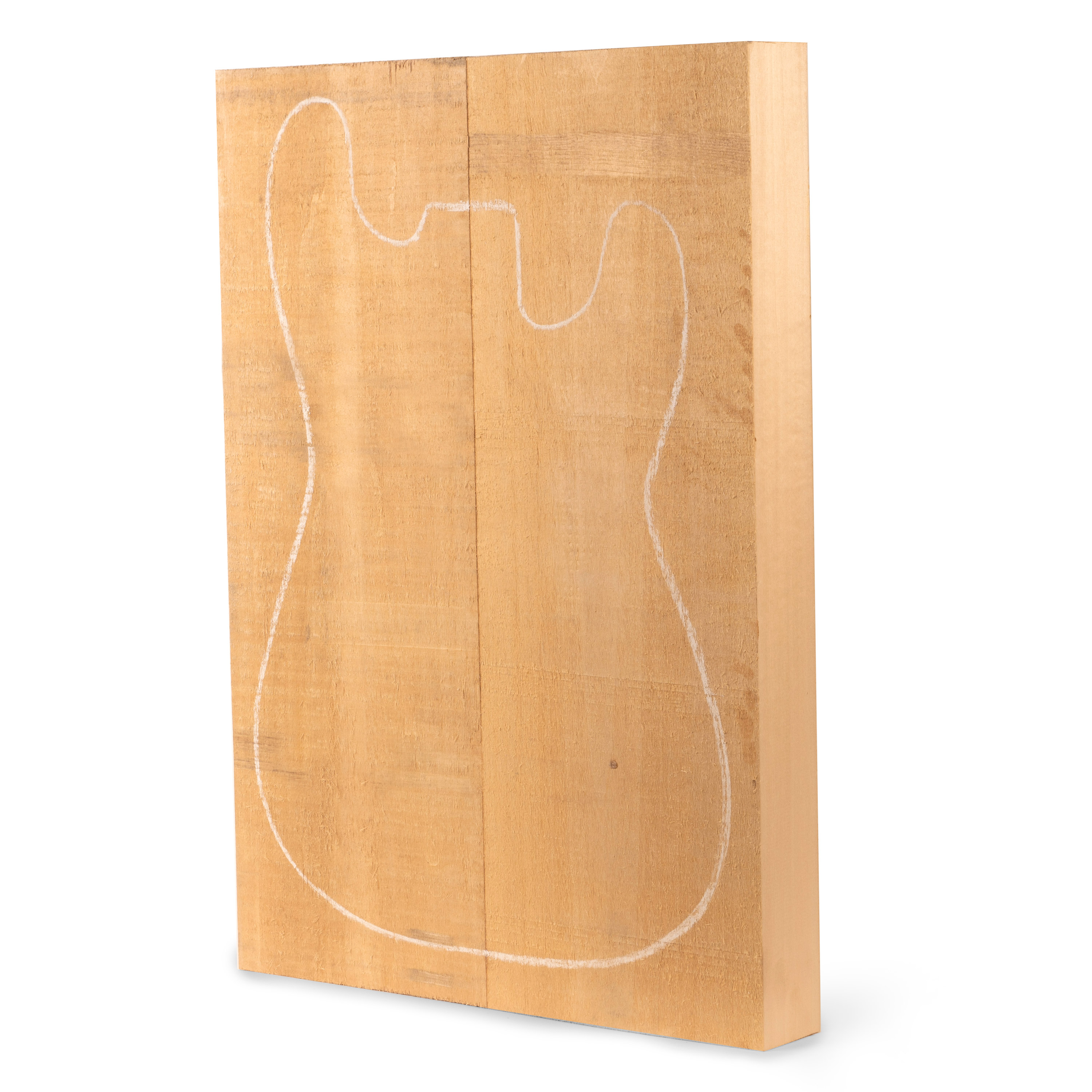 Basswood Body Blank, 2-Piece