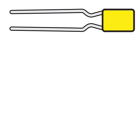 Capacitors for Amps and Pedals, .001uF, 50v film